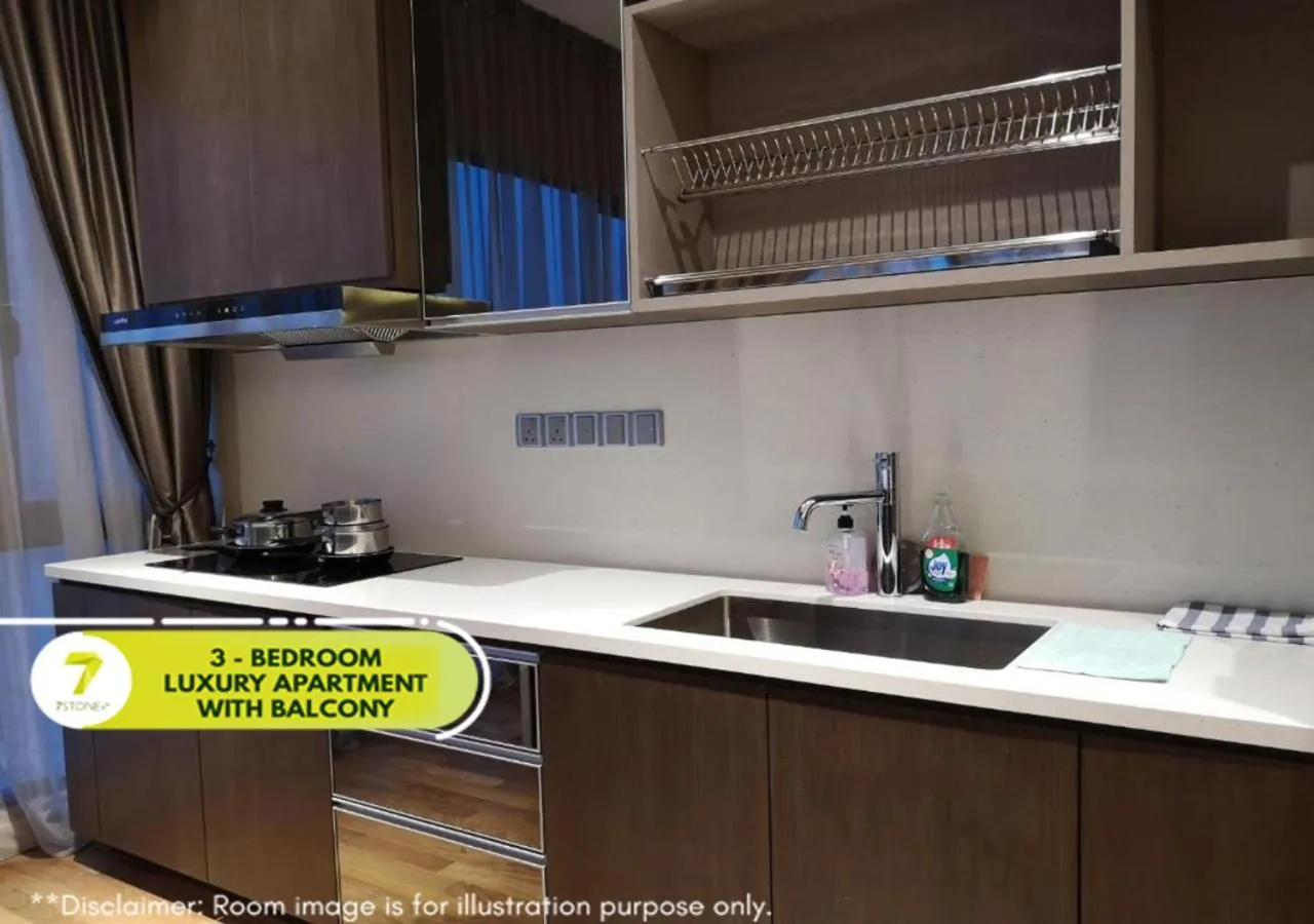 kitchen in 7Stonez Suites Geo38 Genting Highlands