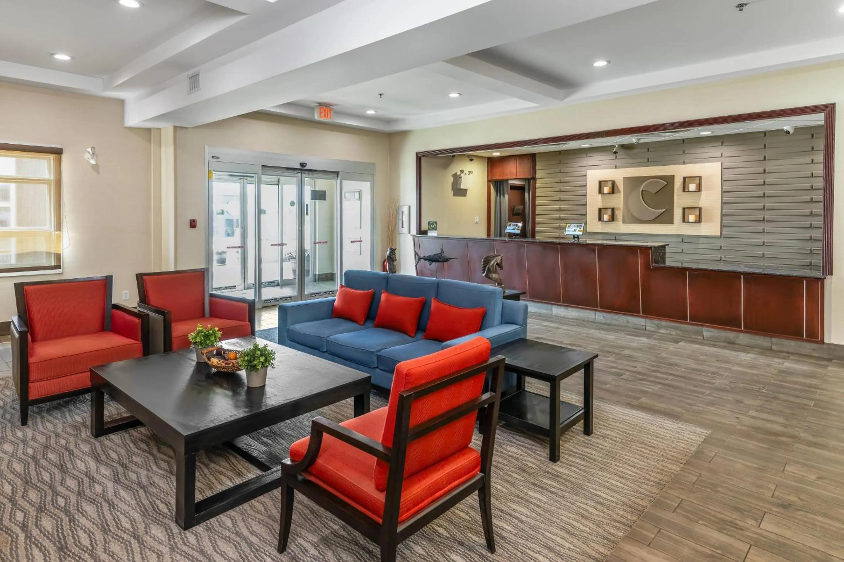 Lobby or reception in Comfort Inn
