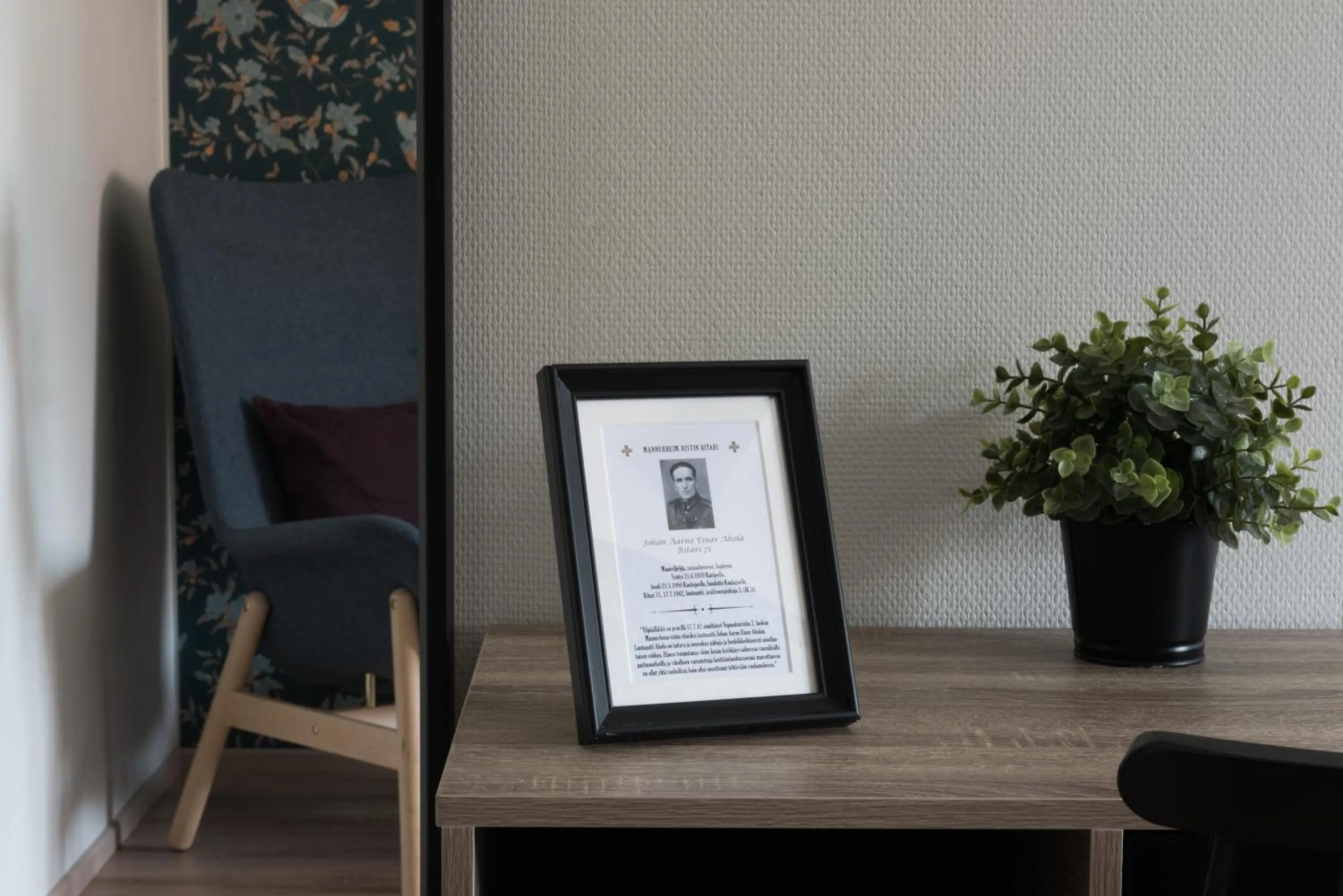 Decorative detail in Hotelli Rakuuna