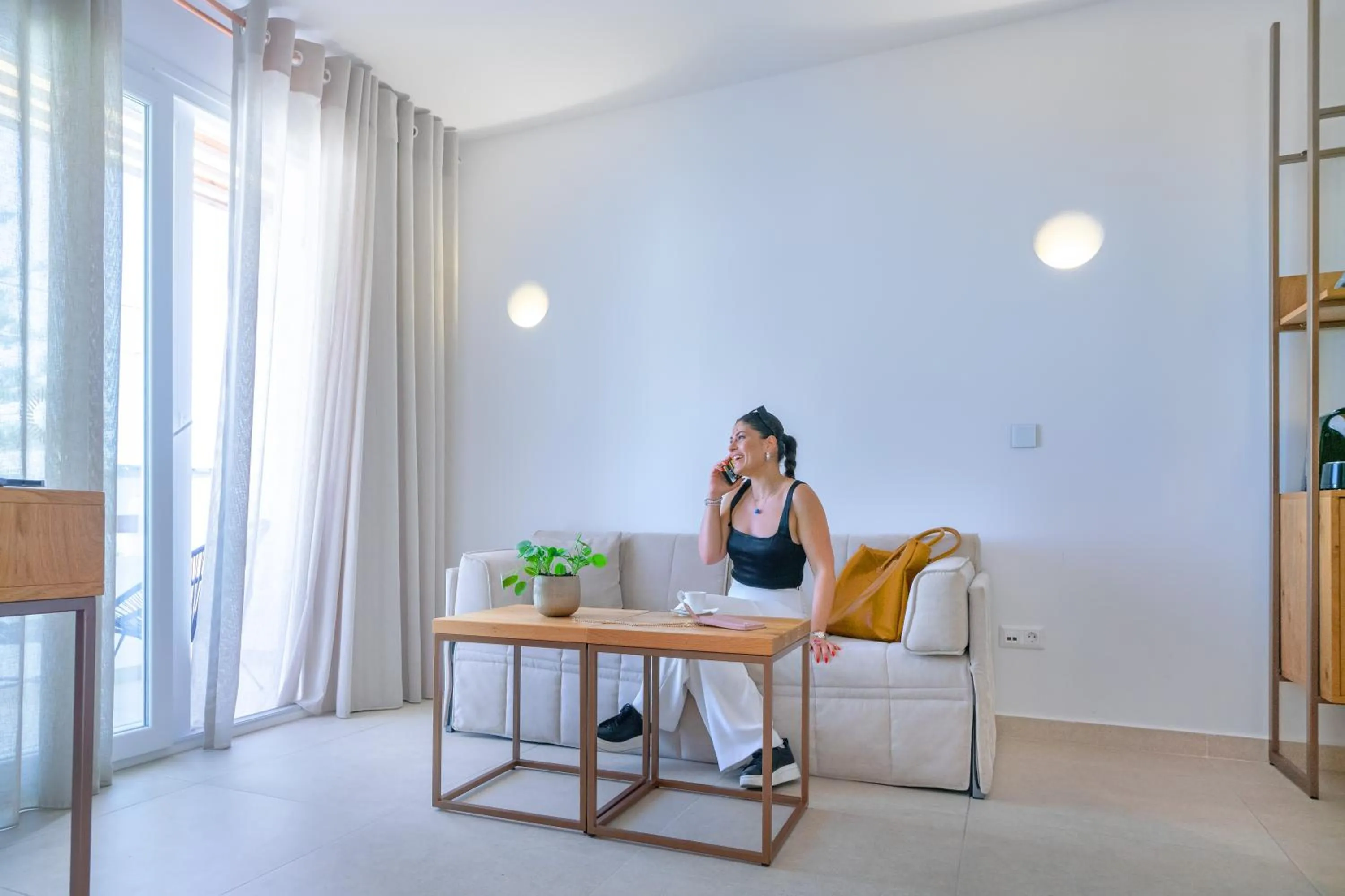 Living room in Omnia Mykonos Boutique Hotel & Suites