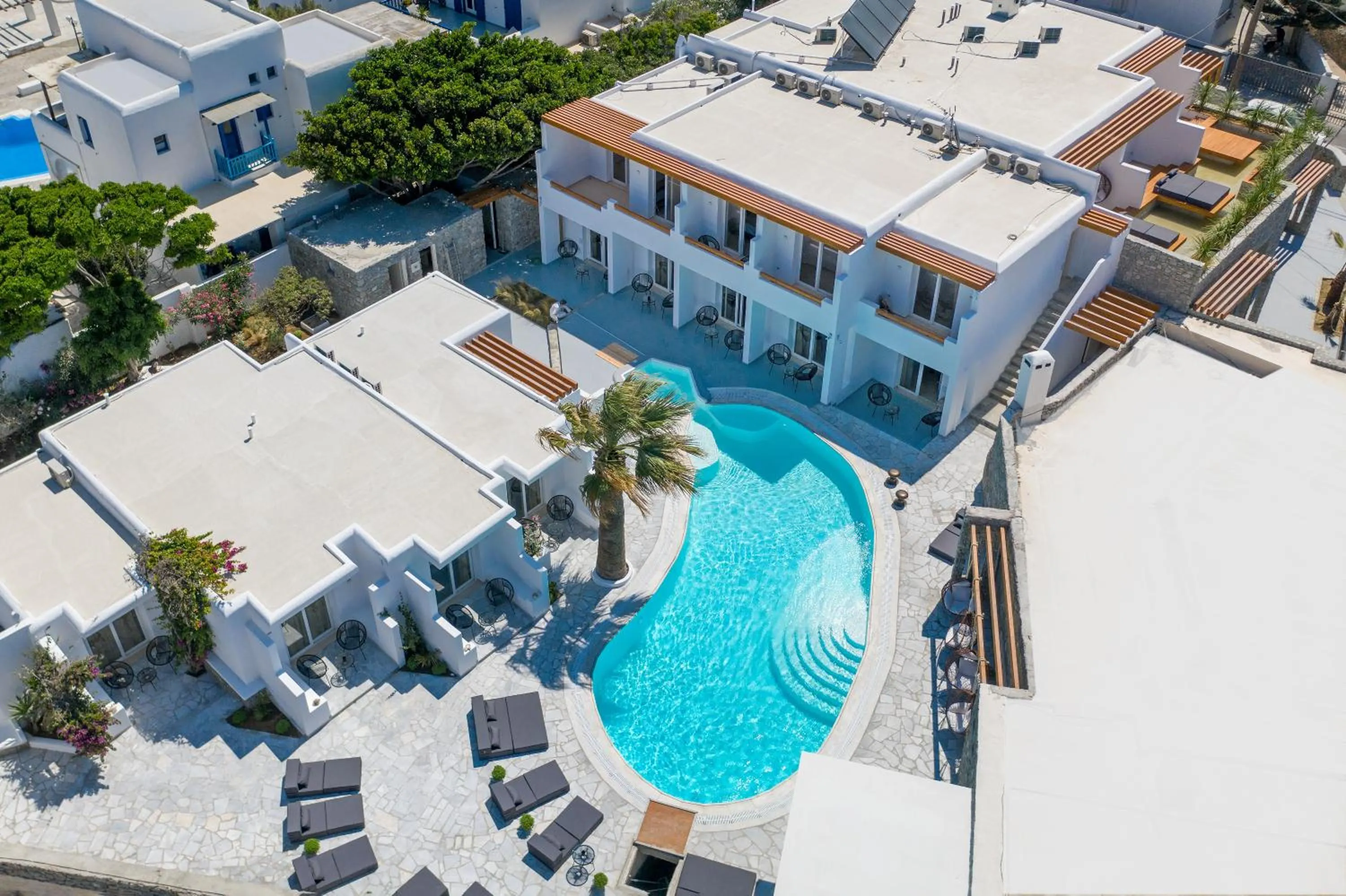 Bird's eye view in Omnia Mykonos Boutique Hotel & Suites