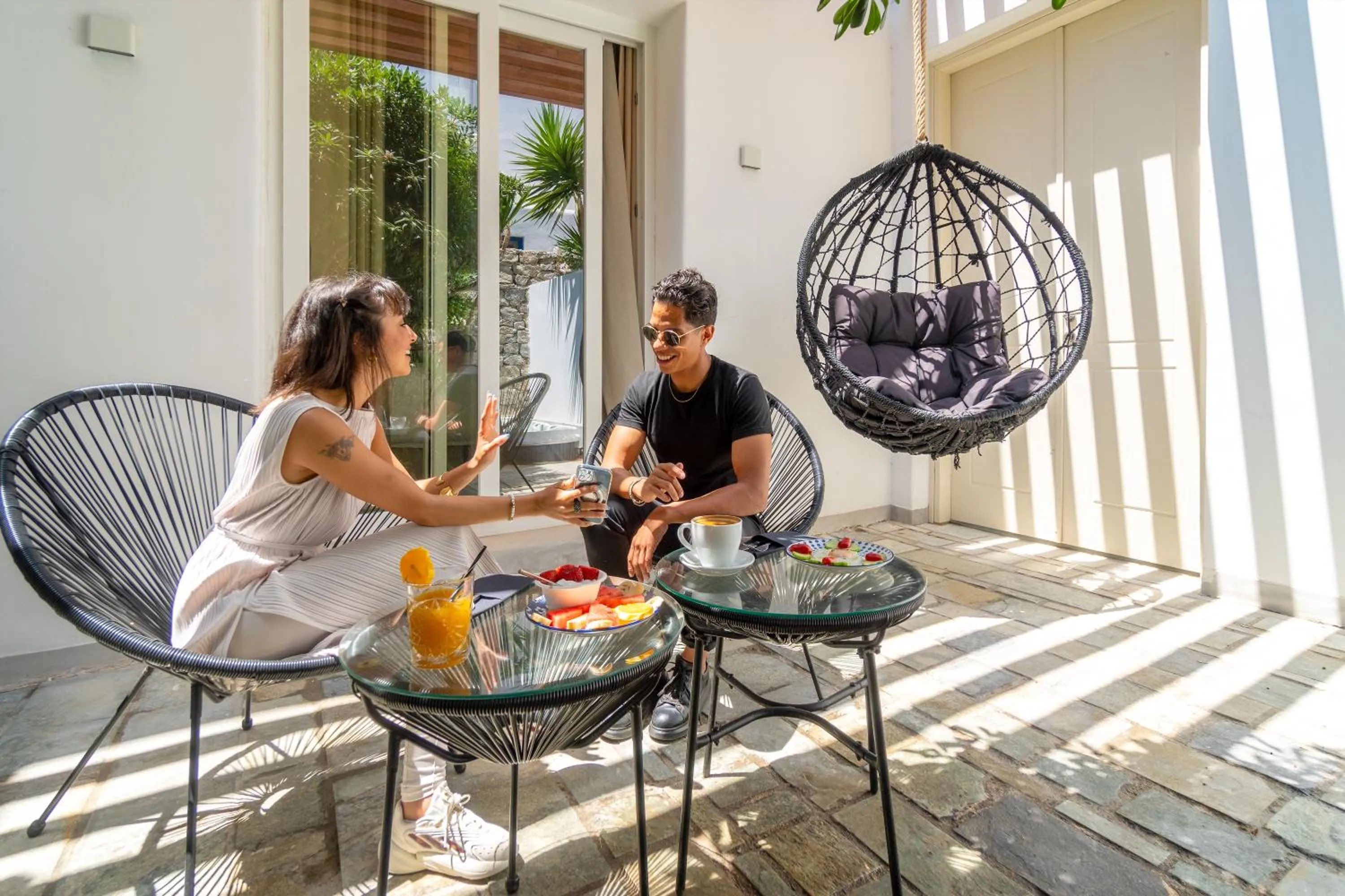 Garden in Omnia Mykonos Boutique Hotel & Suites