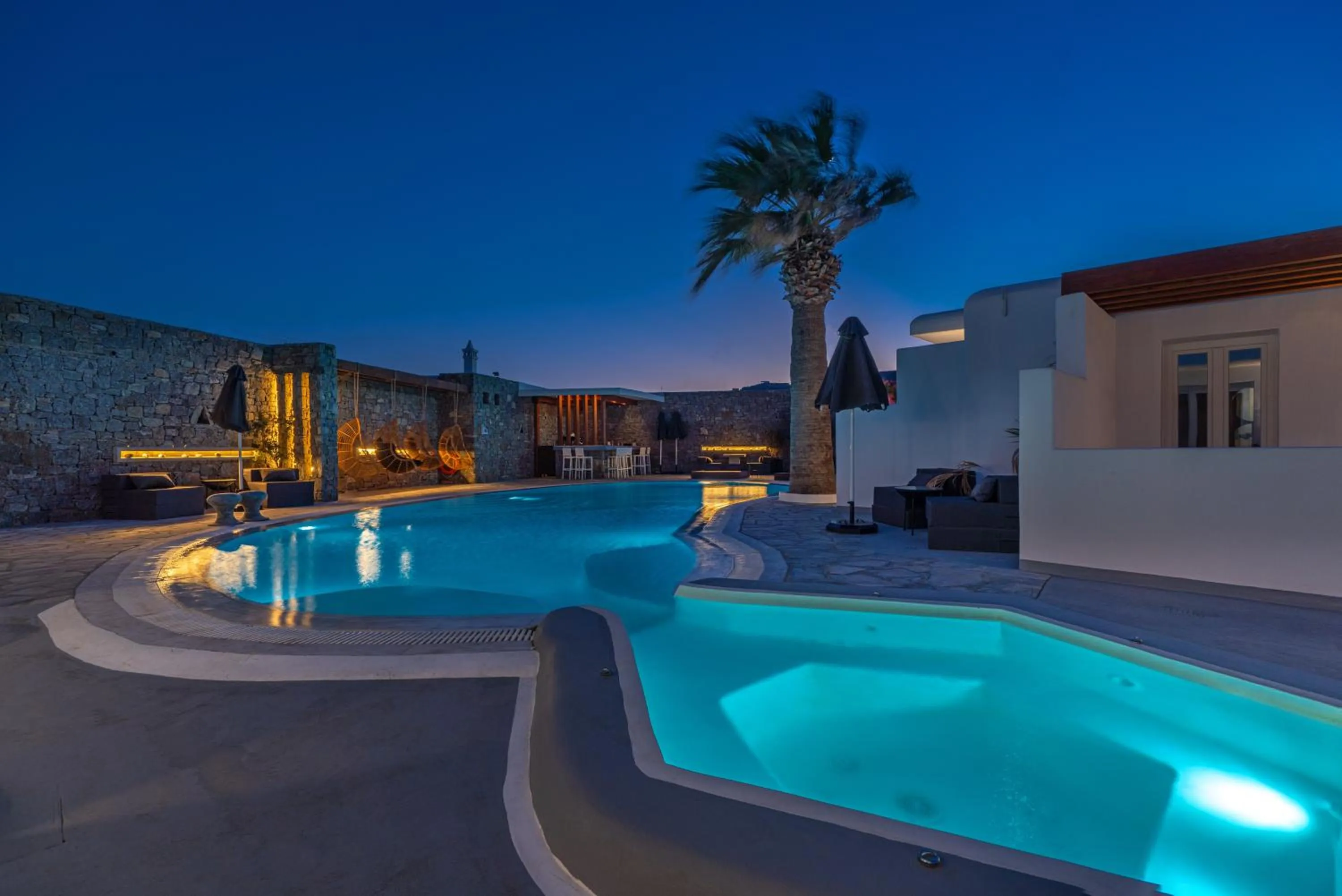 Swimming pool in Omnia Mykonos Boutique Hotel & Suites