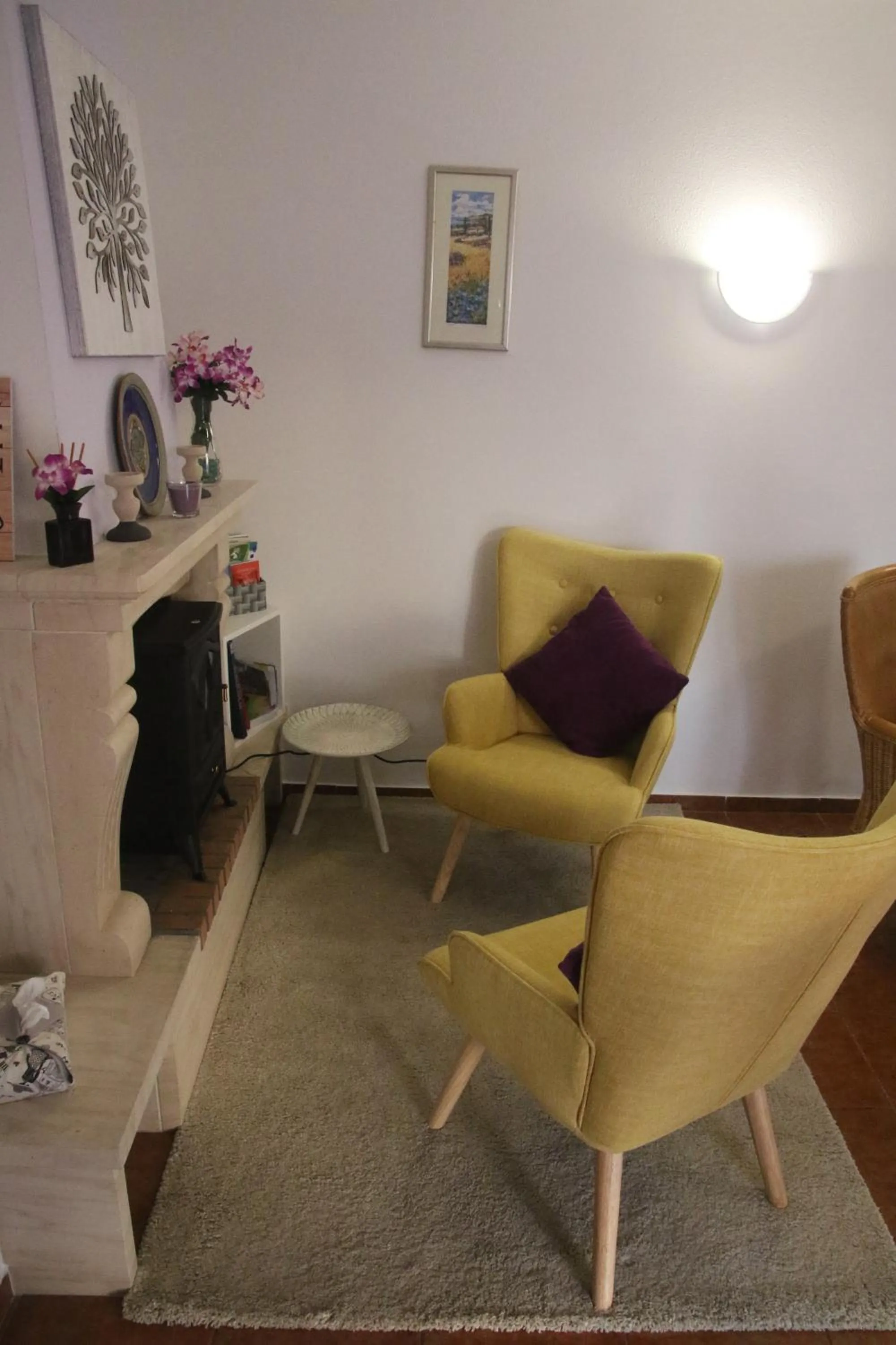 Communal lounge/ TV room in Casa das Palmas