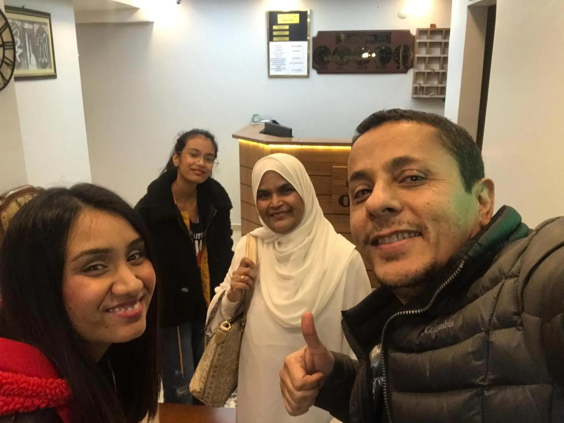 group of guests in Gul Otel