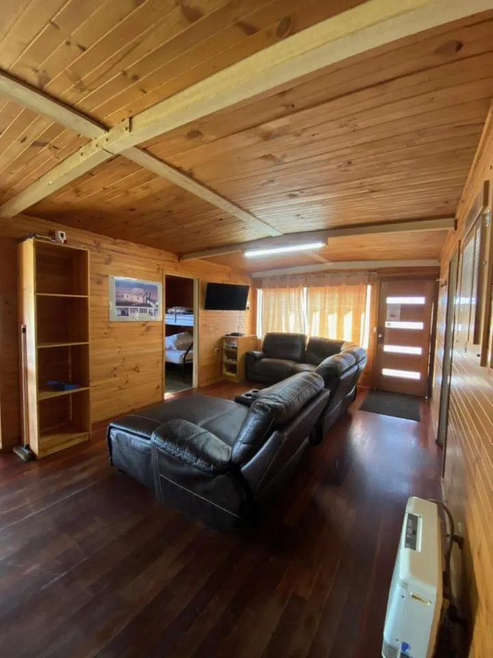 Living room in Anglers Reach Lakeside Village