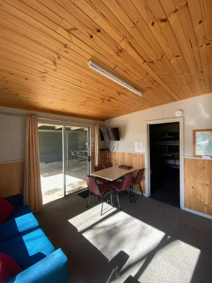 Living room in Anglers Reach Lakeside Village
