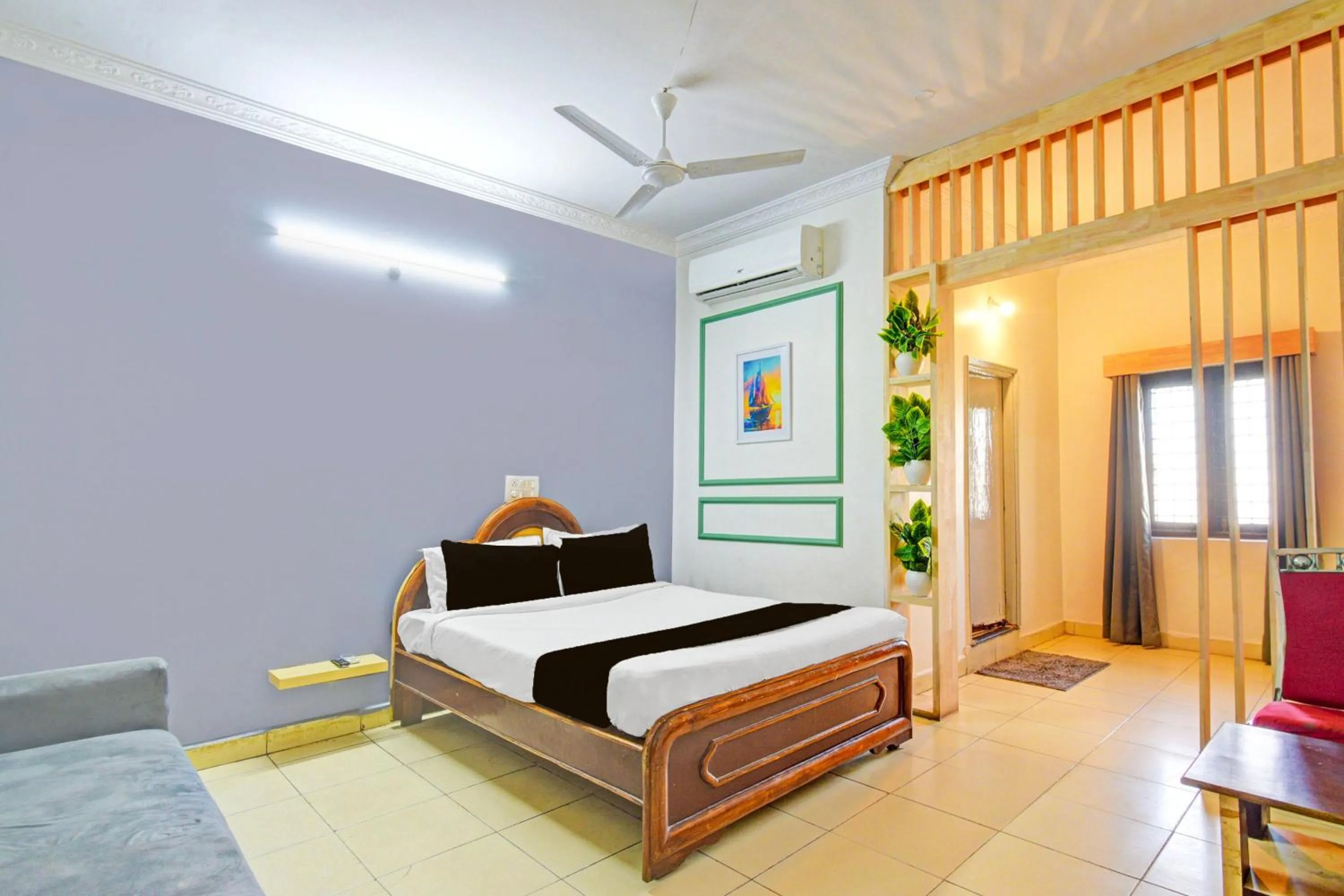 Bedroom in Hotel O Sahasra Residency Near Nexus Hyderabad