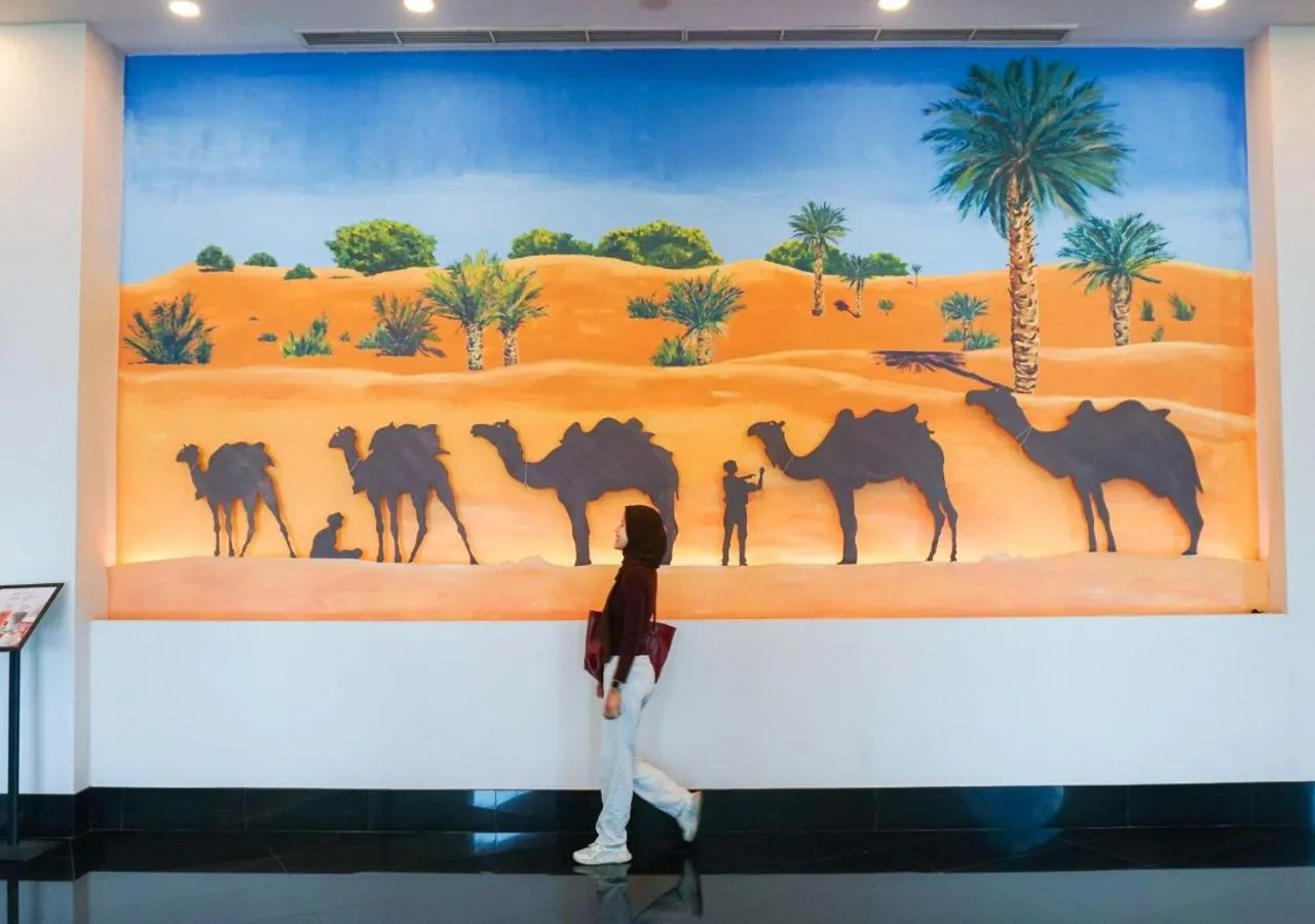 Lobby or reception in Alfahad Hotel