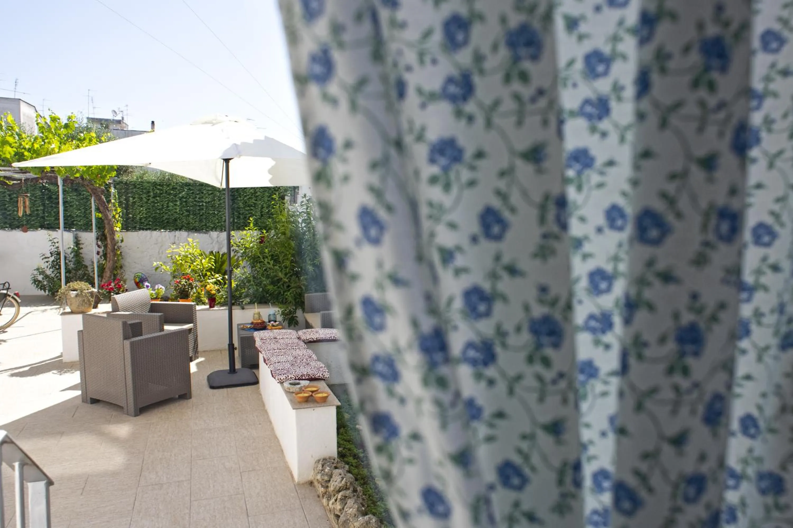 Communal kitchen in Il Segnalibro B&B