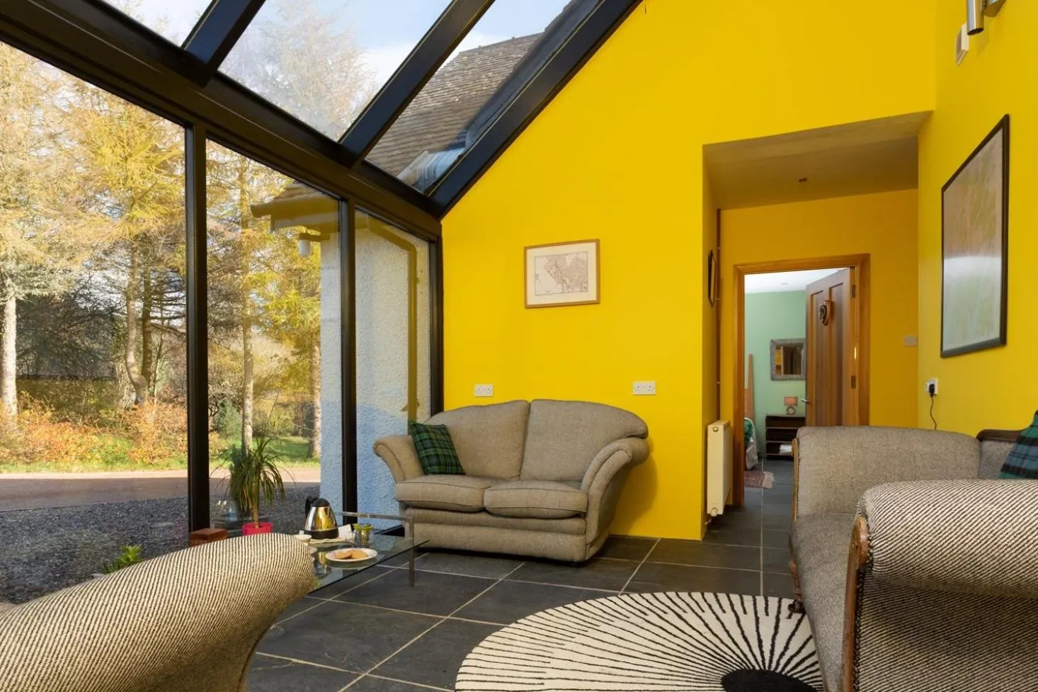 Seating area in Powdermills B & B