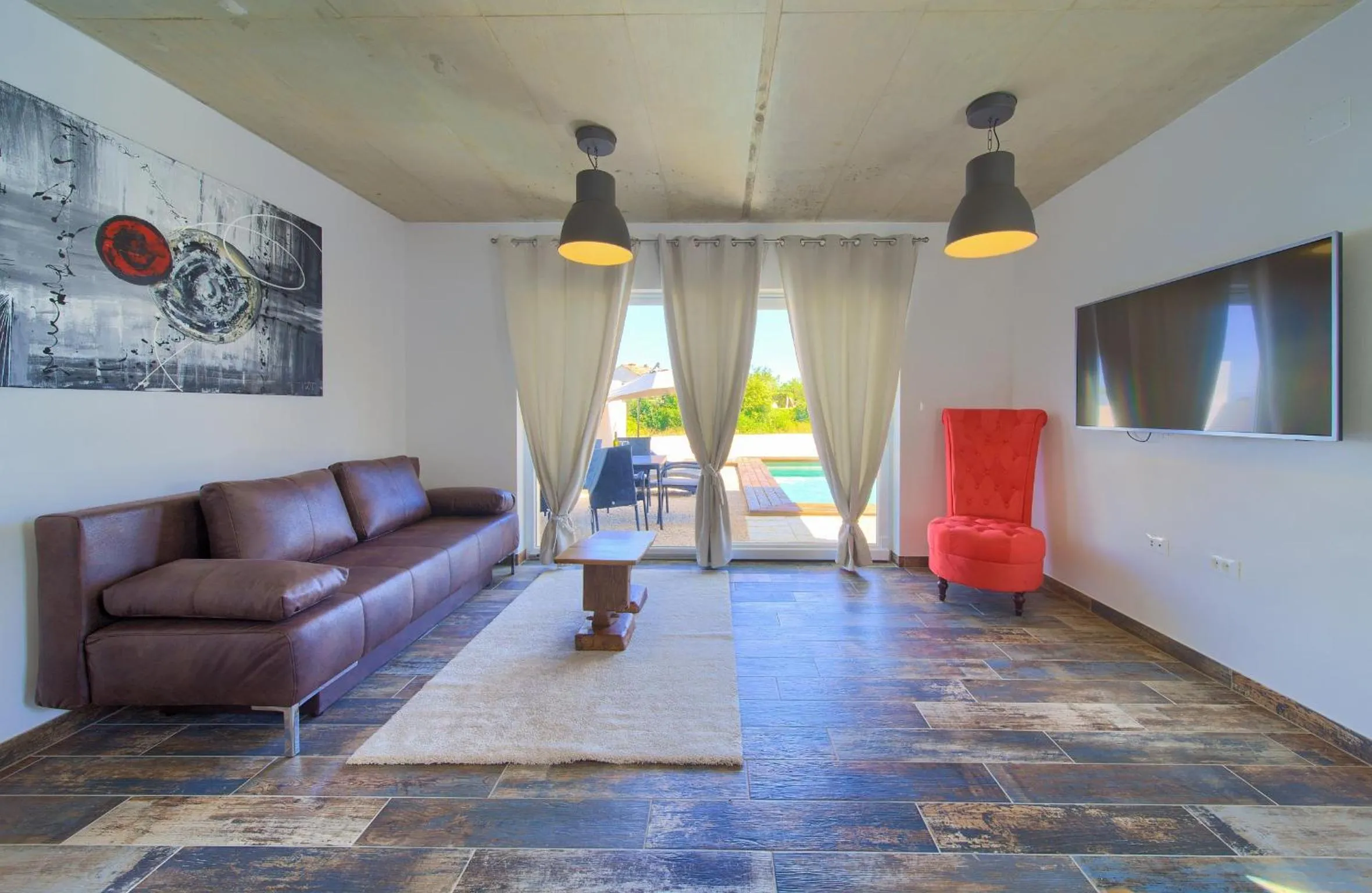 Living room in Pax Houses