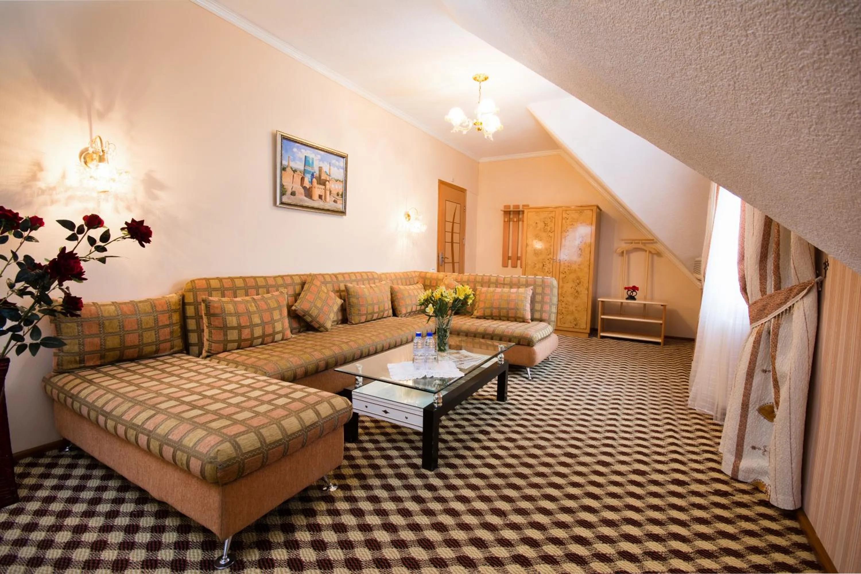 Living room in Asia Hotel Fergana