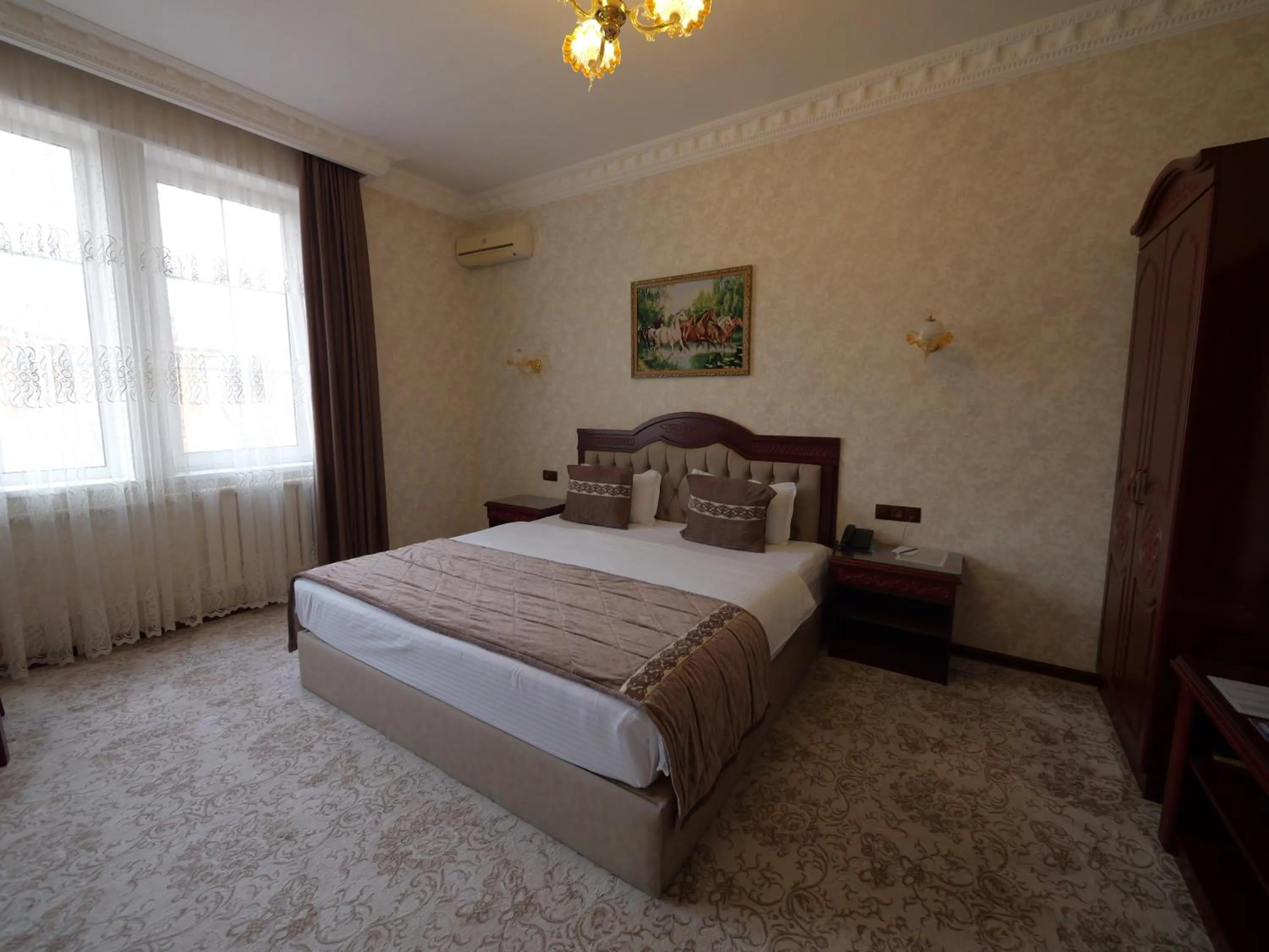 Bed in Asia Hotel Fergana