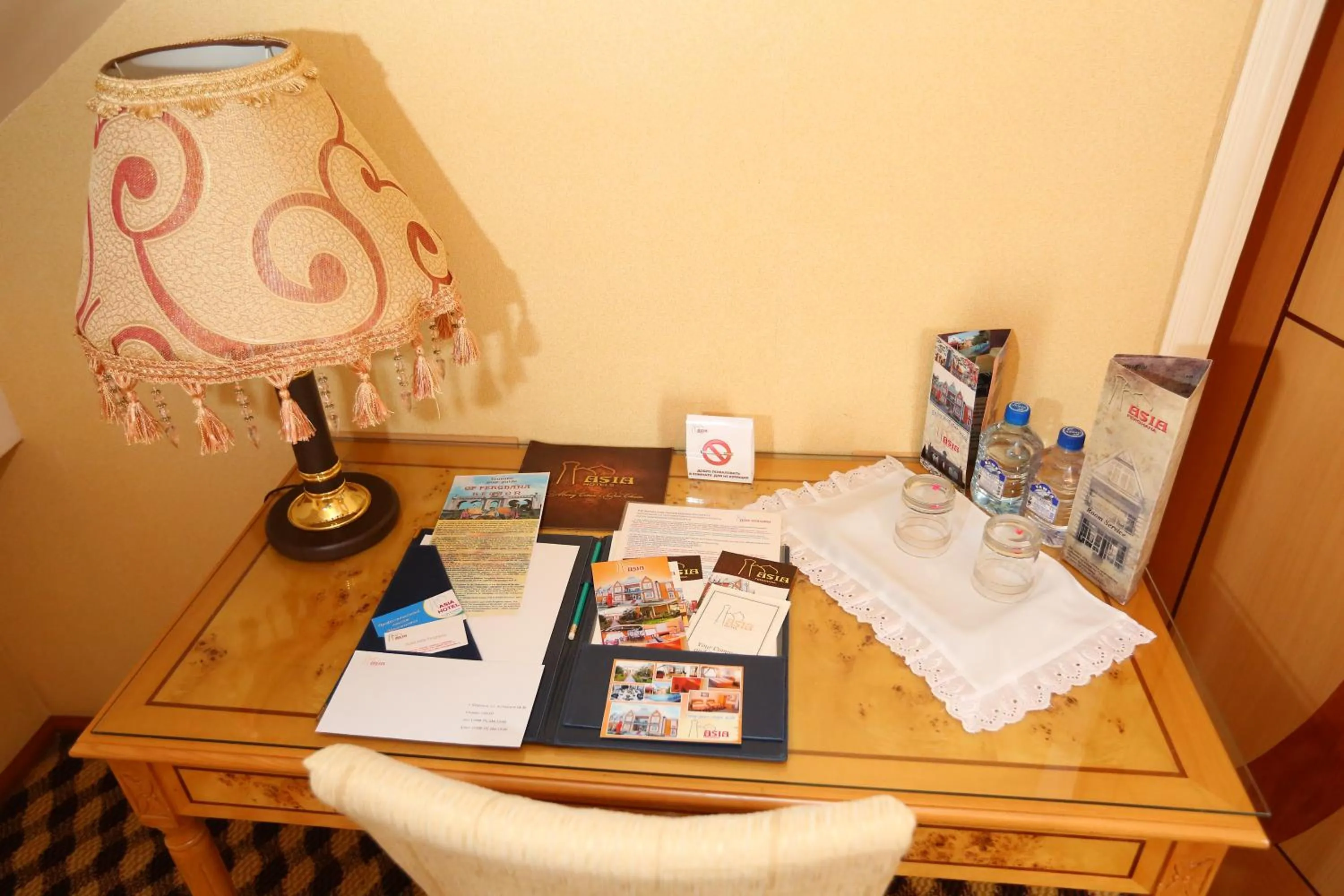 Decorative detail in Asia Hotel Fergana