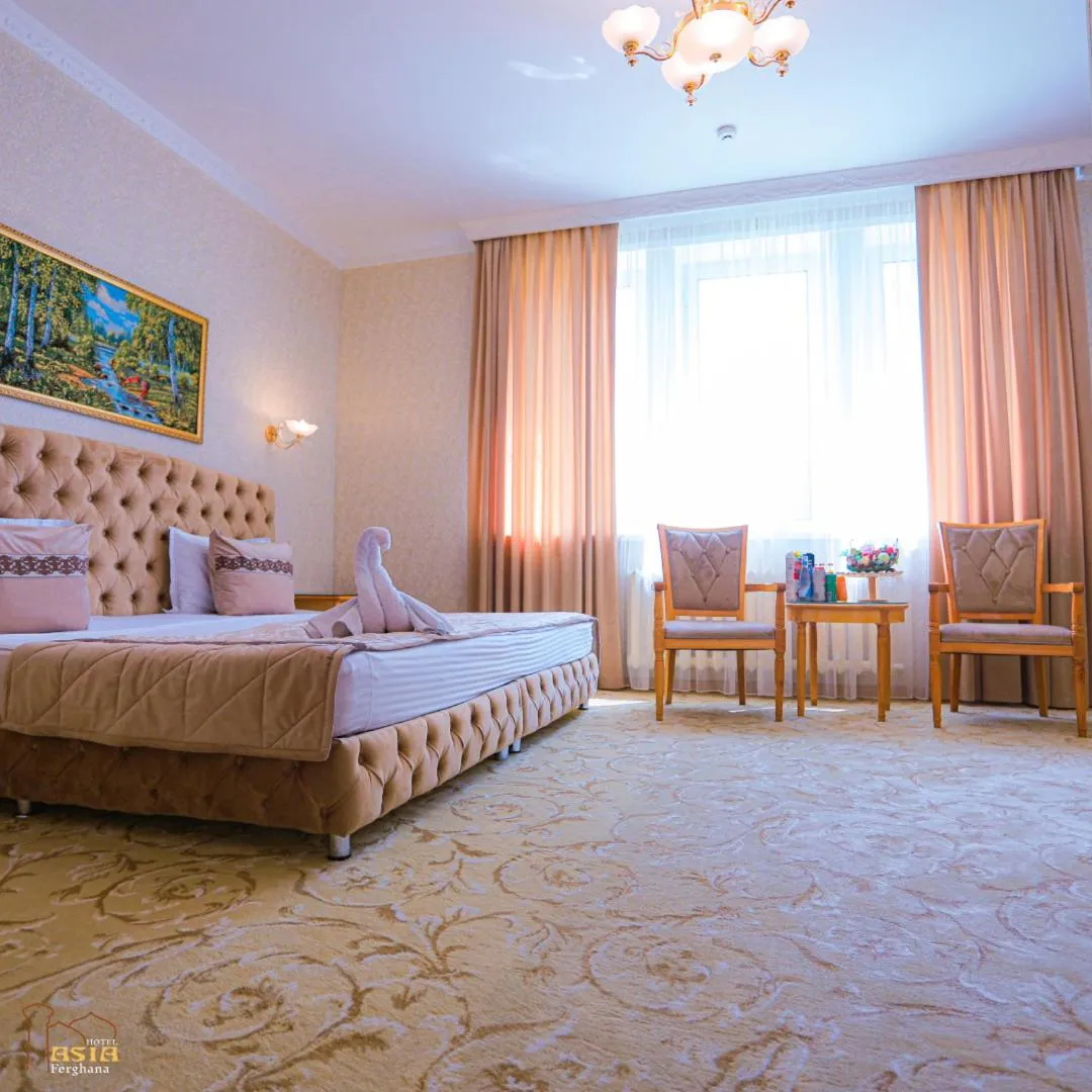 Bed in Asia Hotel Fergana