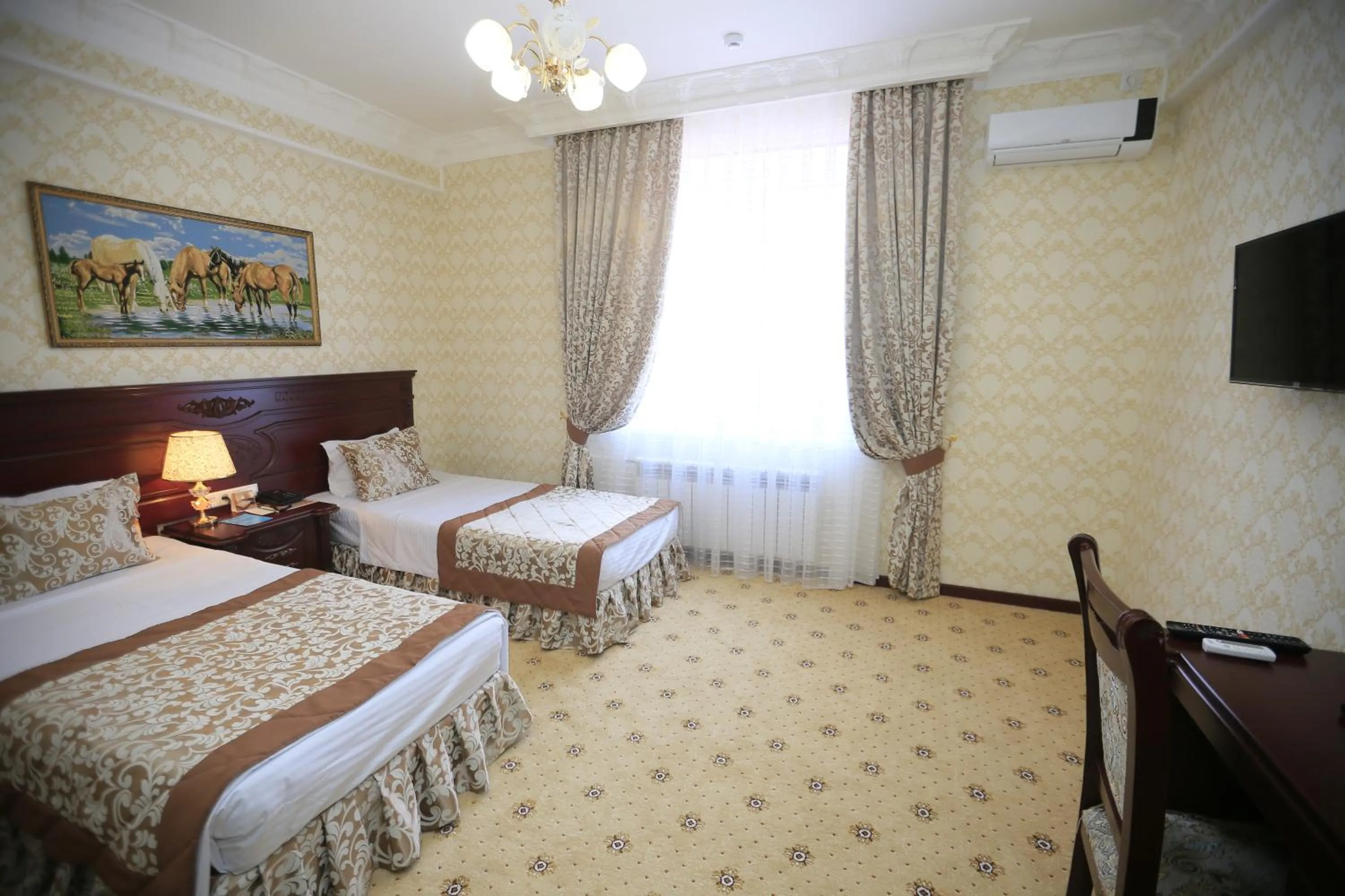 Photo of the whole room, Bed in Asia Hotel Fergana