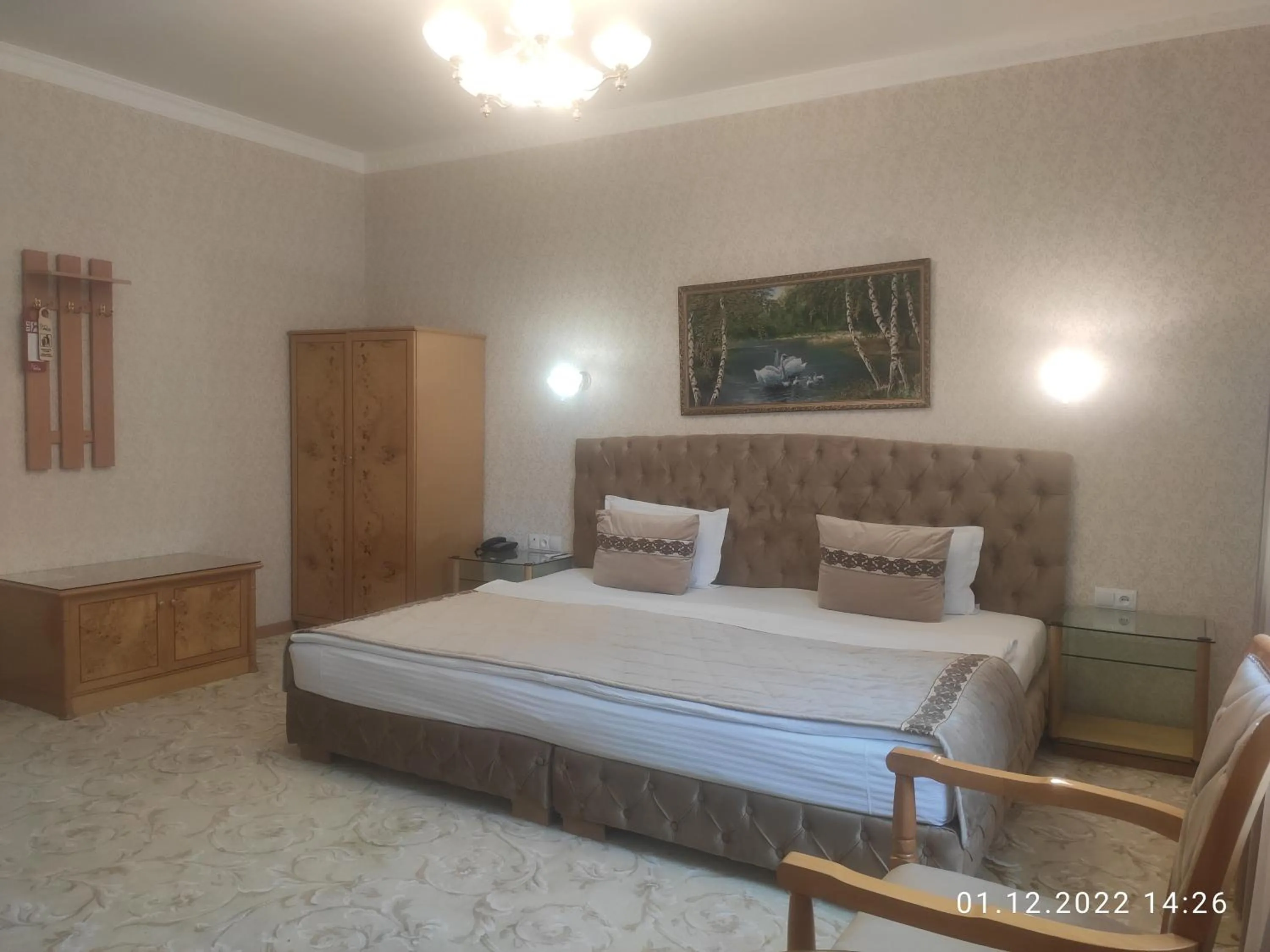 Bed in Asia Hotel Fergana