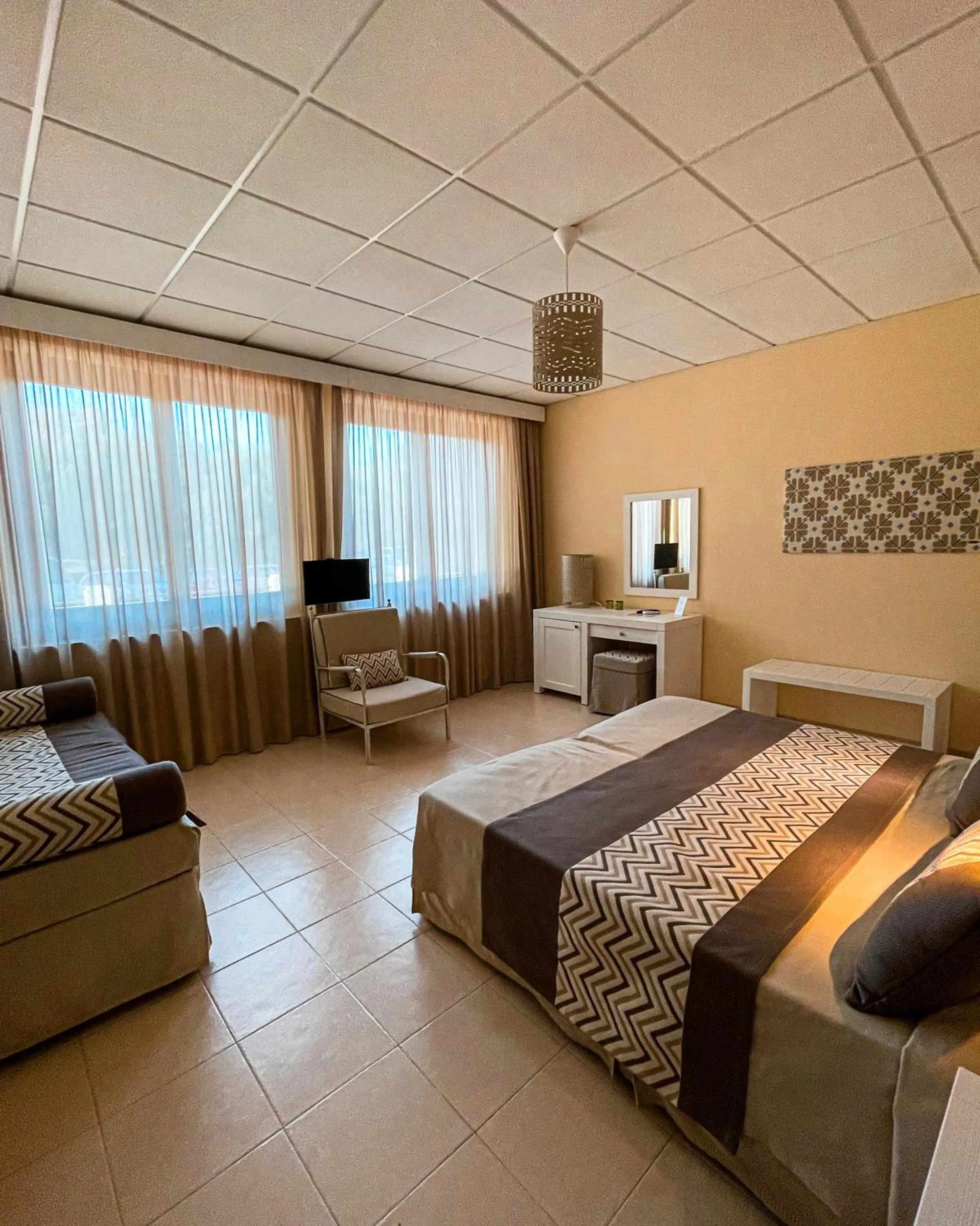 Bed in Hotel Lido Beach PHG