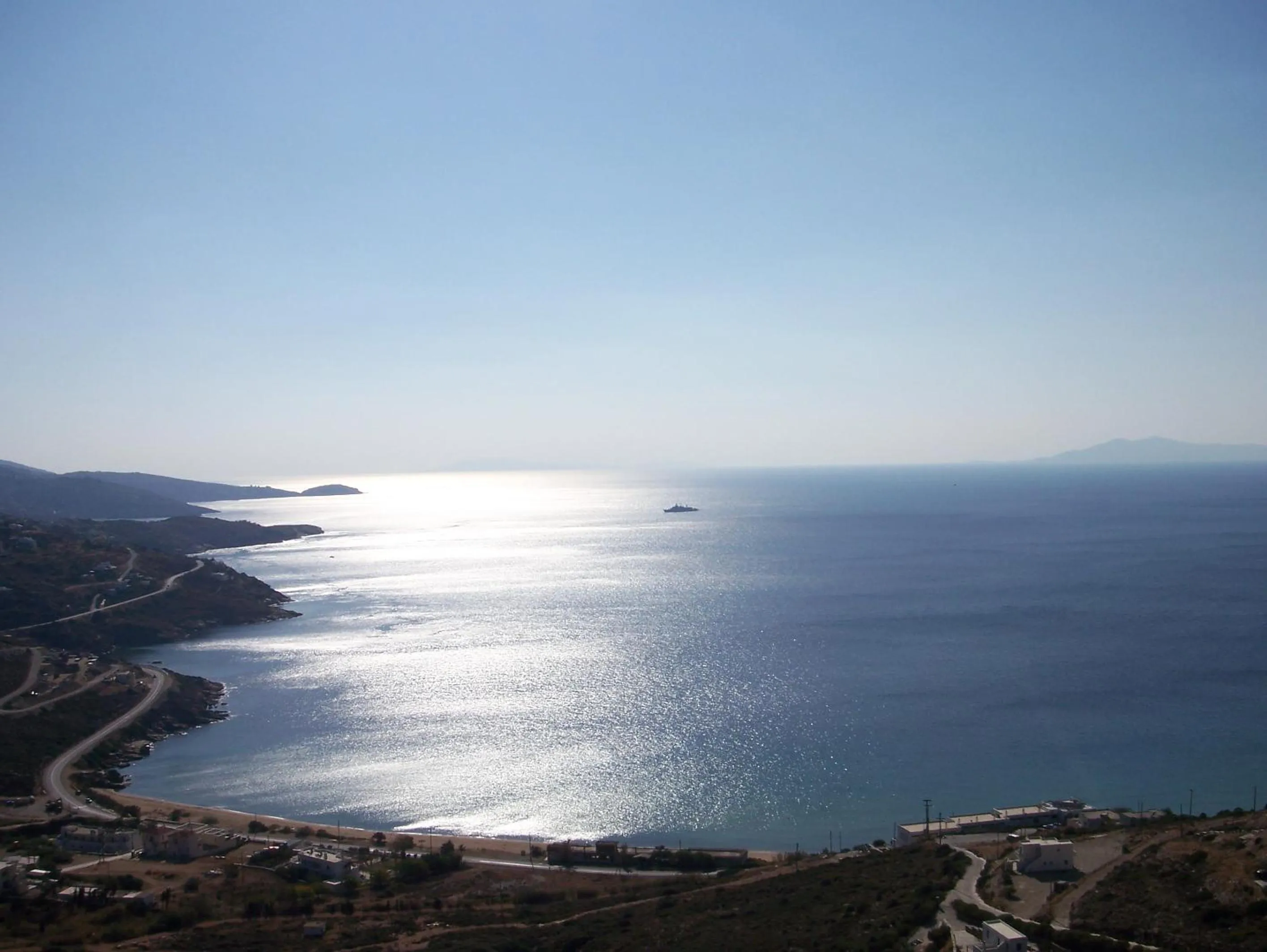 Sea view in Monolithos Villas