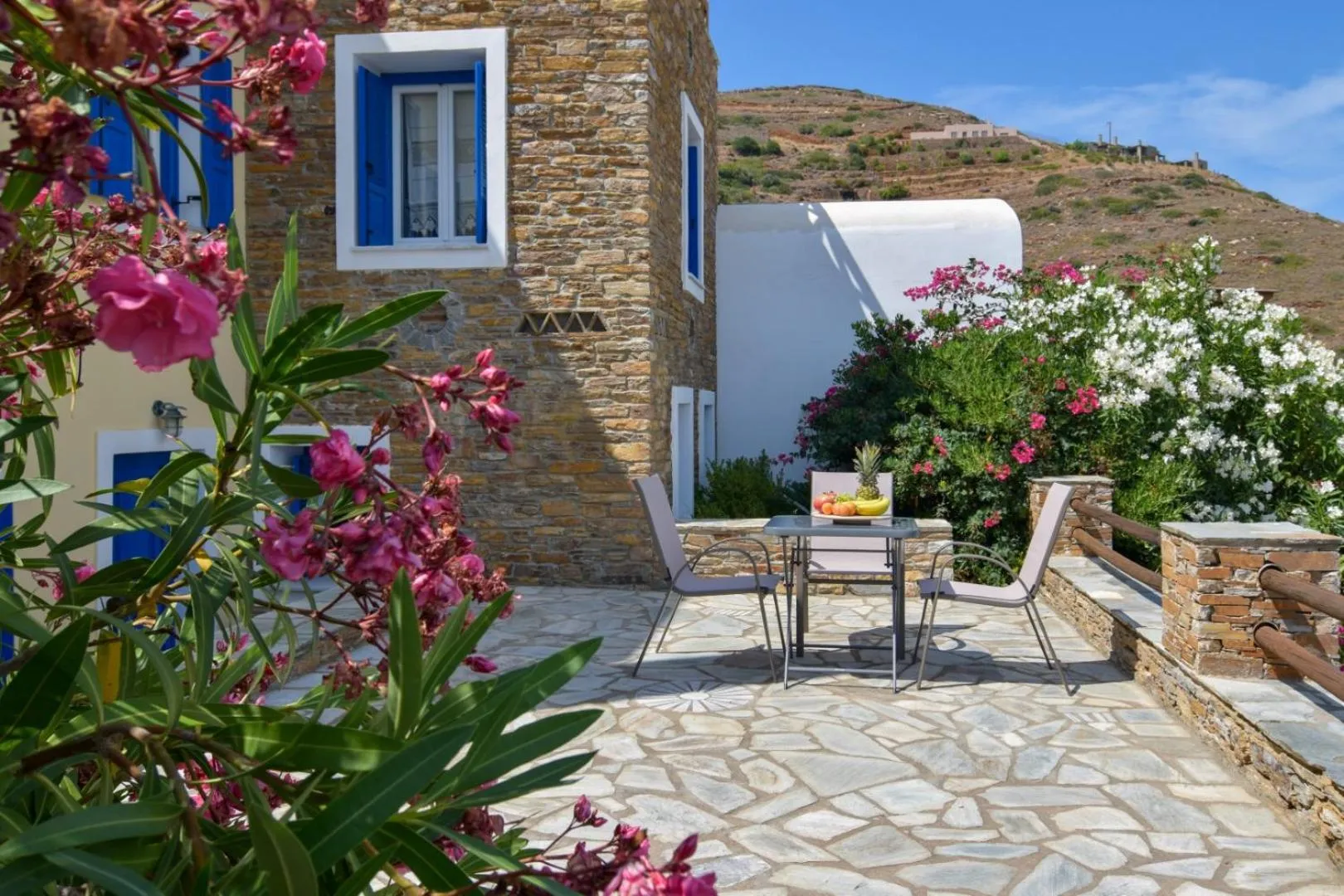 Balcony/Terrace in Monolithos Villas