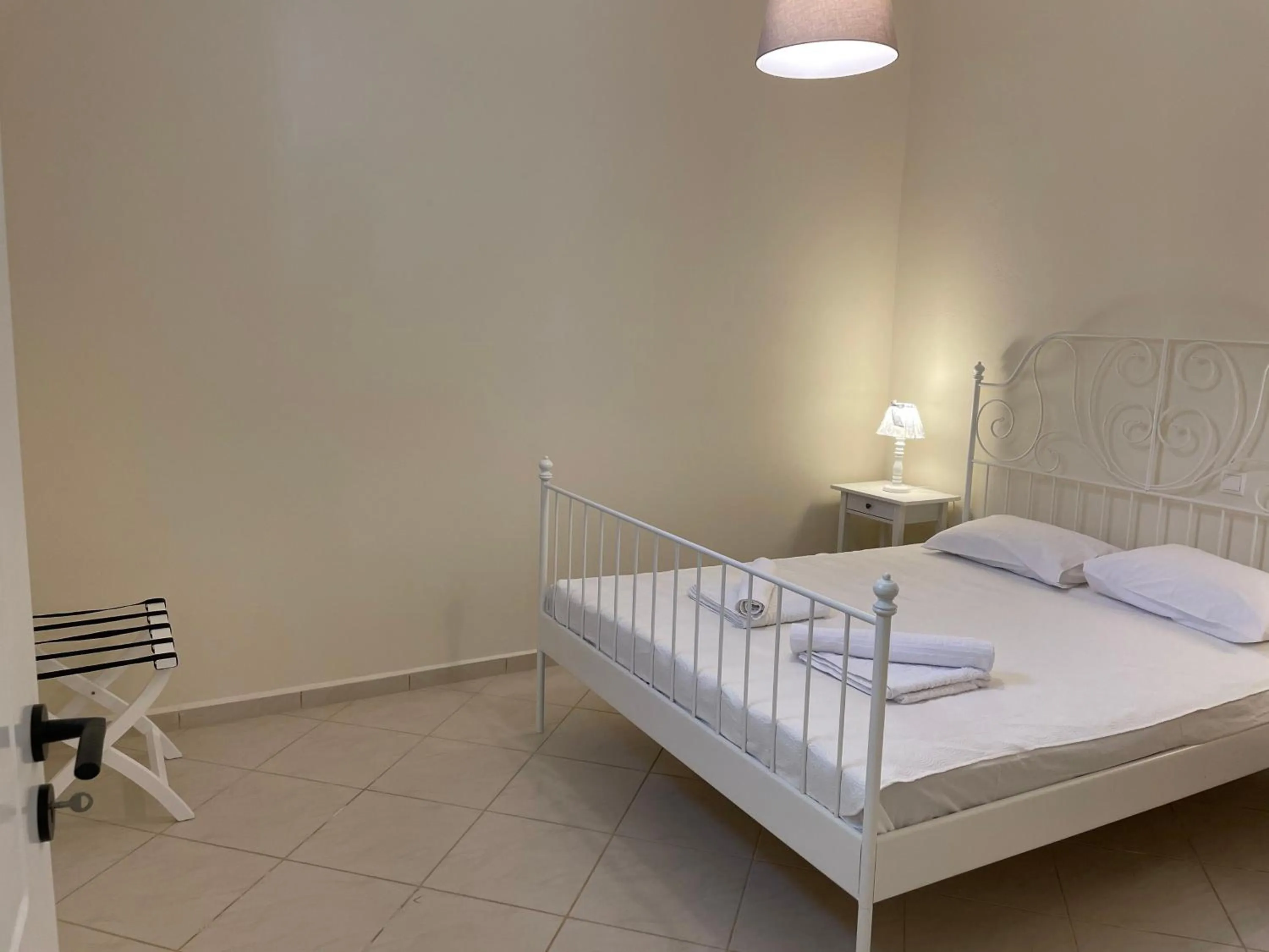 Bed in Monolithos Villas