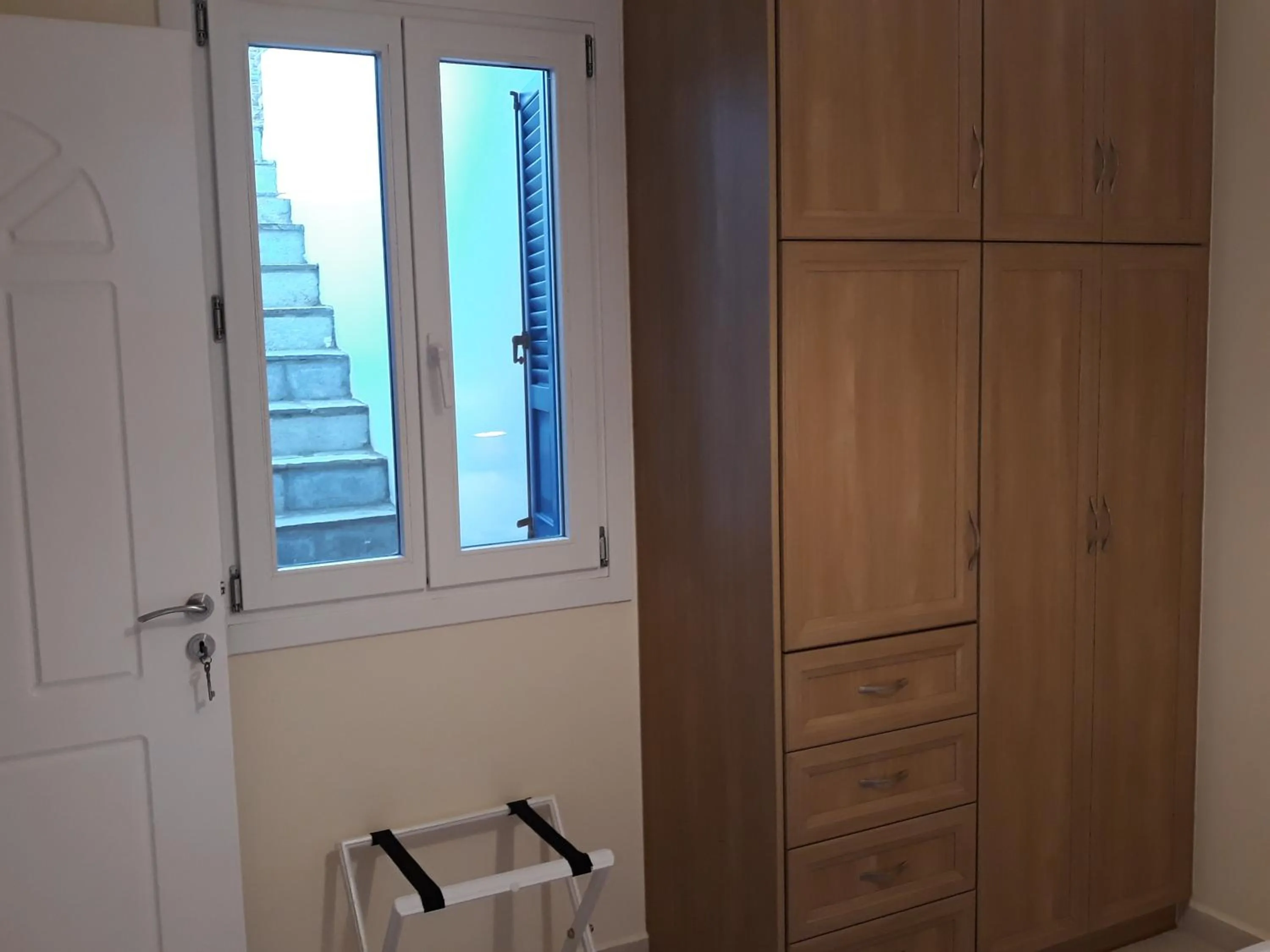 Bedroom in Monolithos Villas