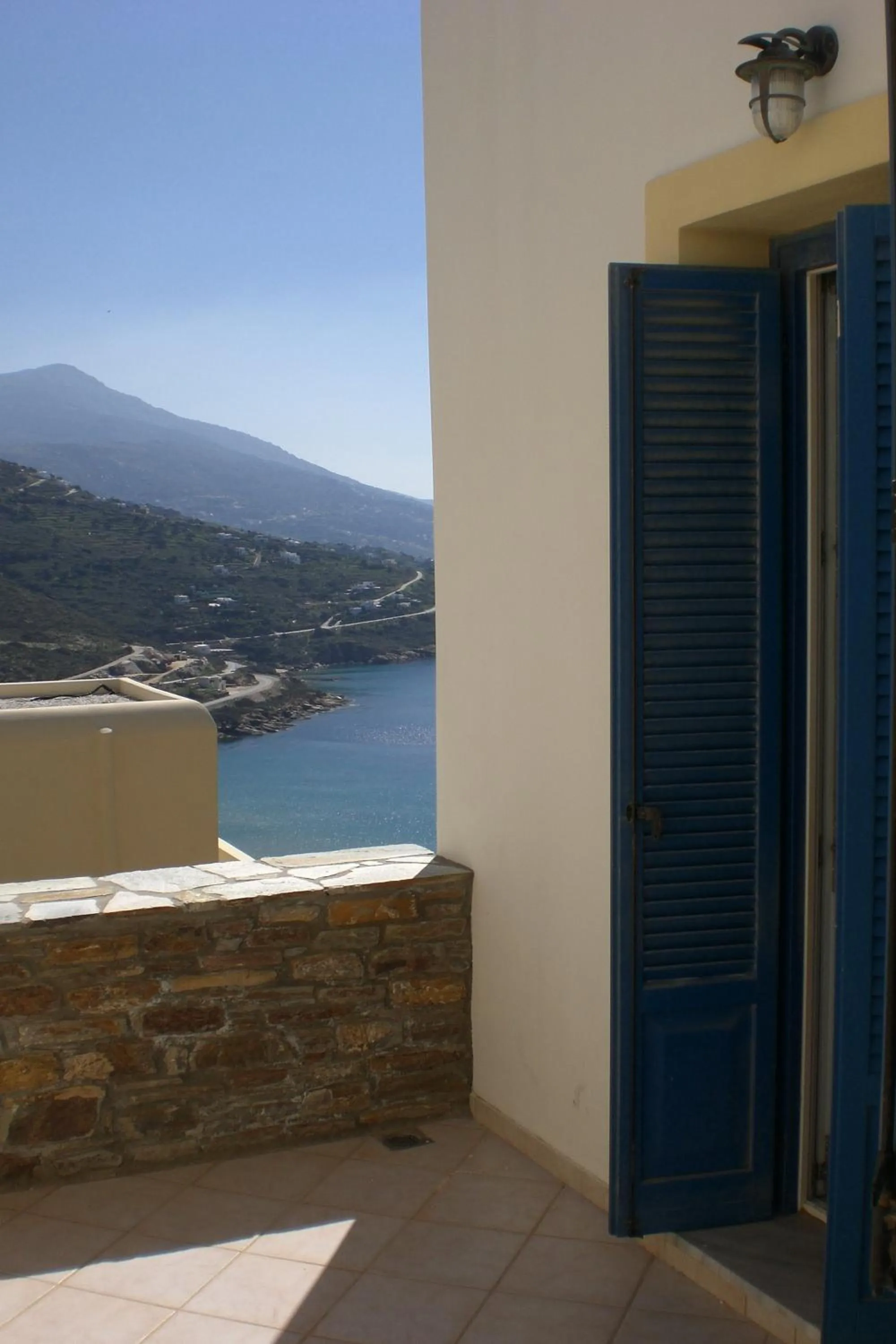 Balcony/Terrace in Monolithos Villas