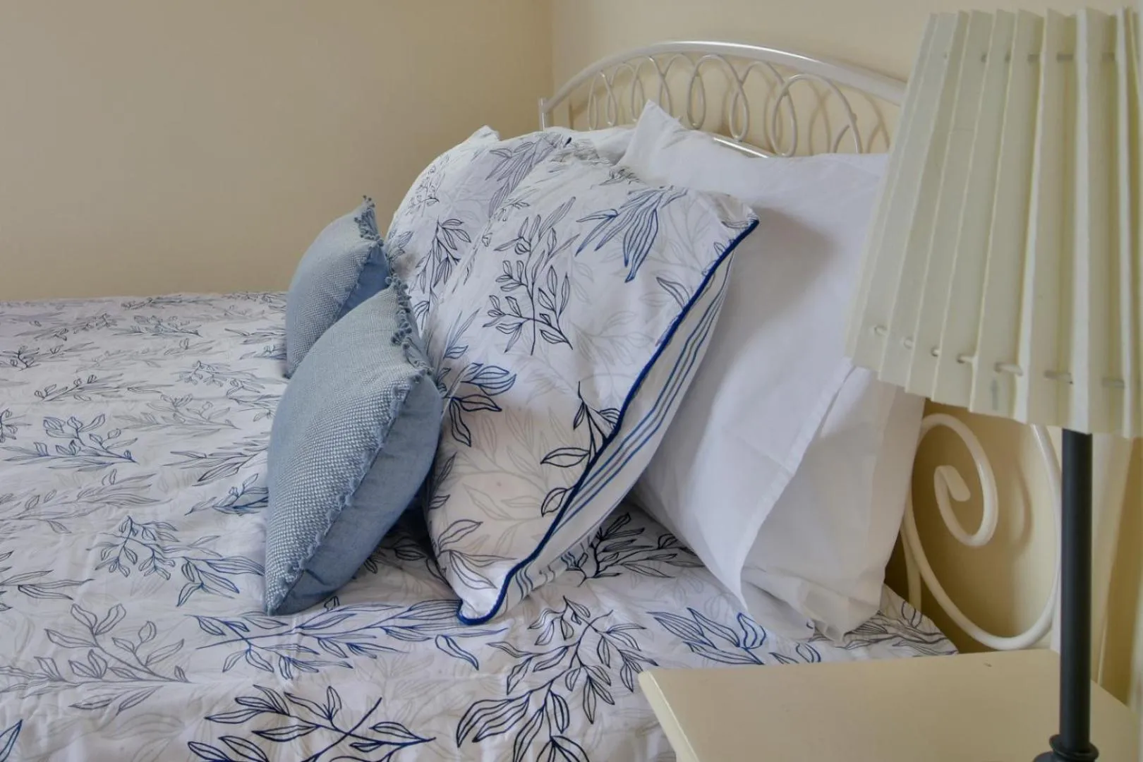 Bed in Monolithos Villas