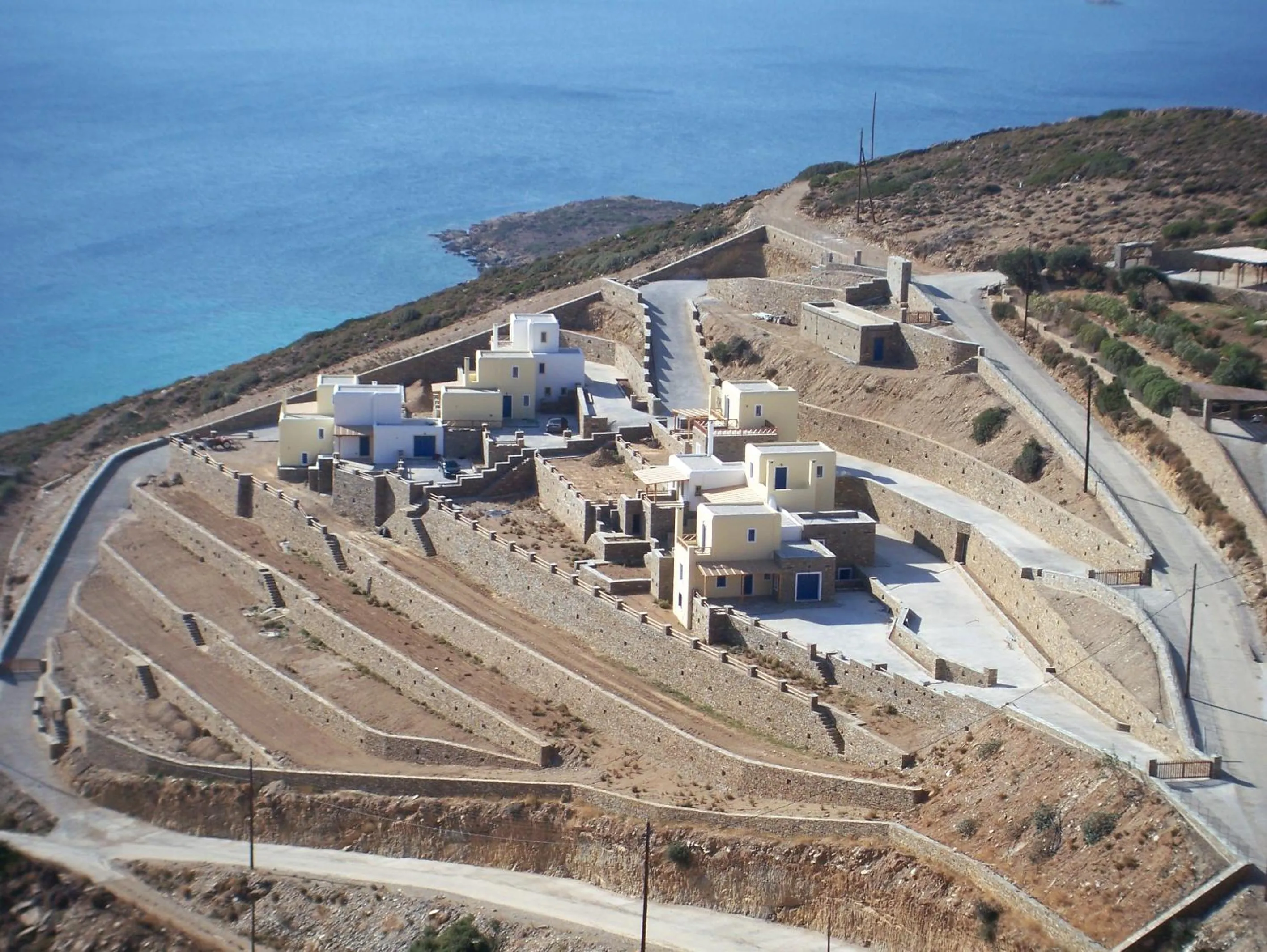 Property building in Monolithos Villas