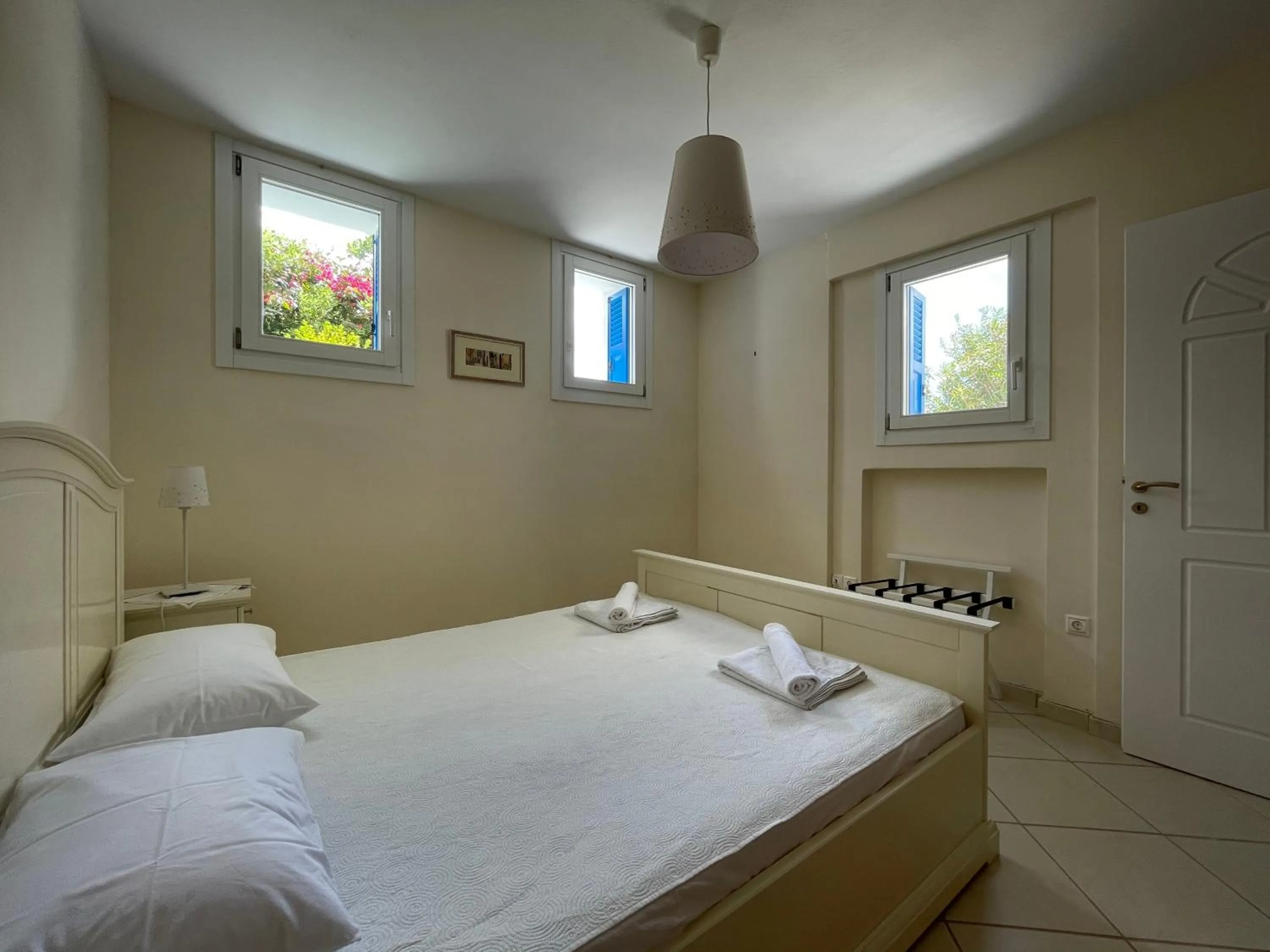 Bedroom in Monolithos Villas