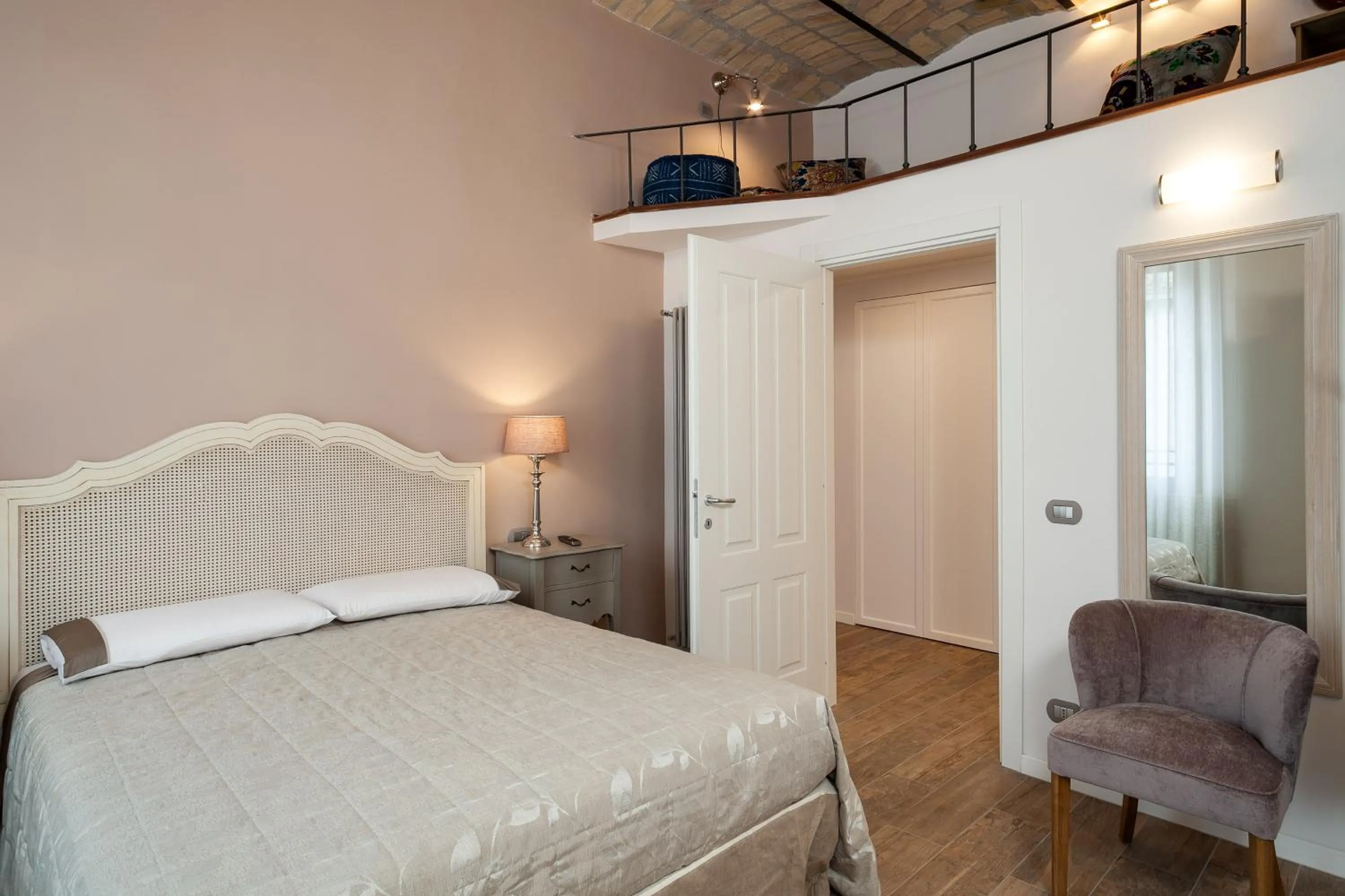 Bedroom, Bed in One & Only Buonarroti Suite
