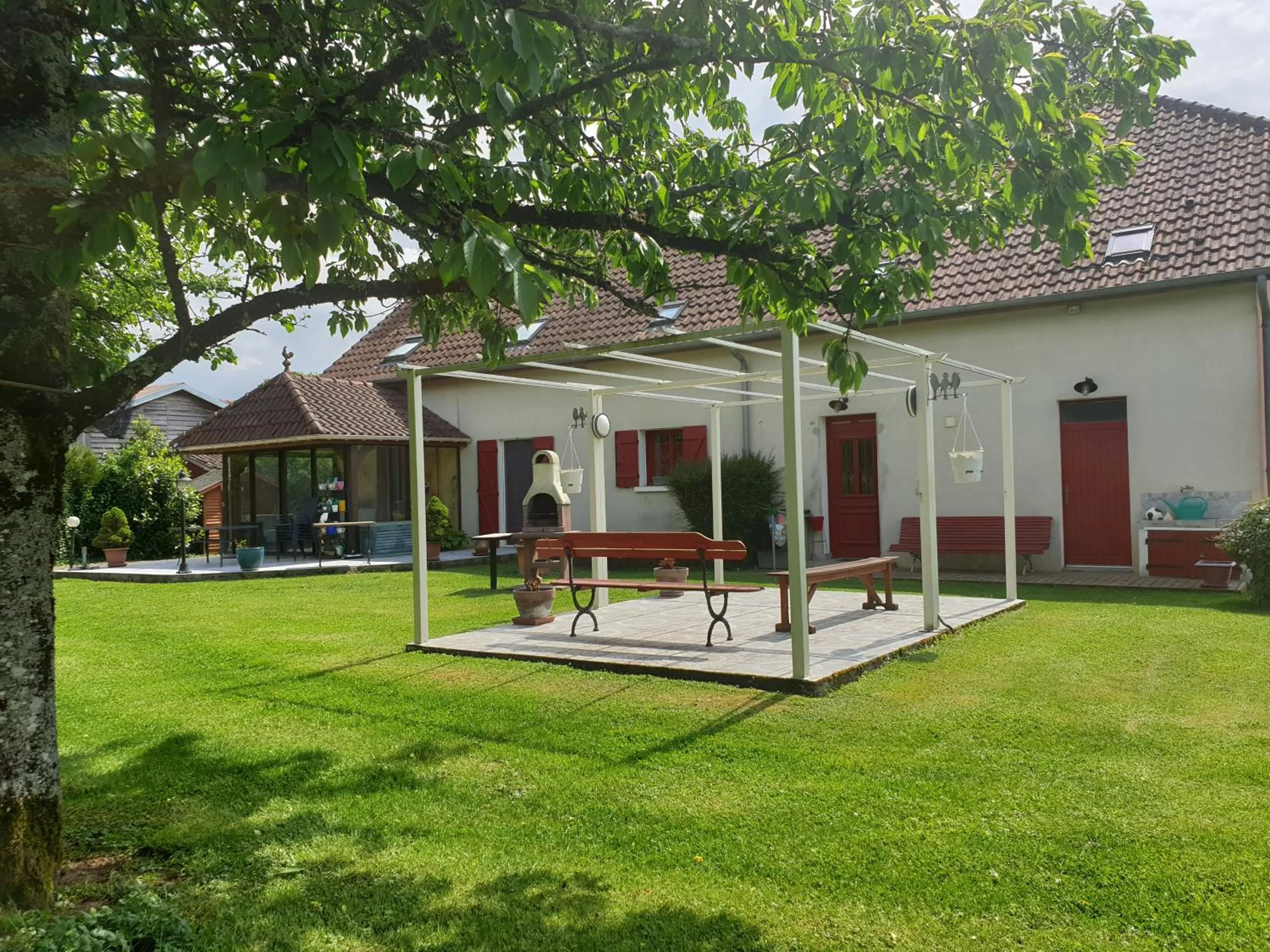 Patio in AU FIL DES LACS