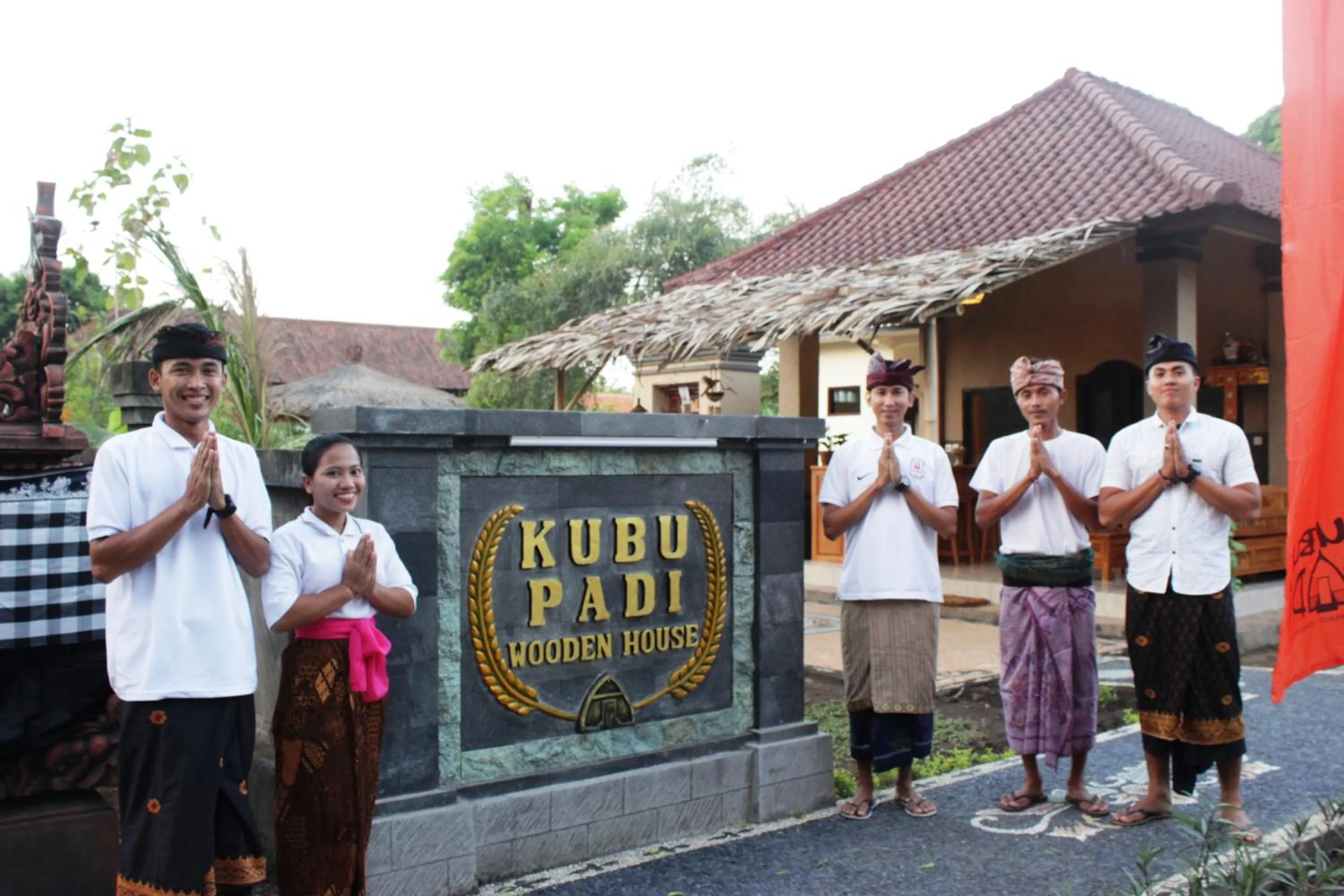 Staff in Kubu Padi Wooden House