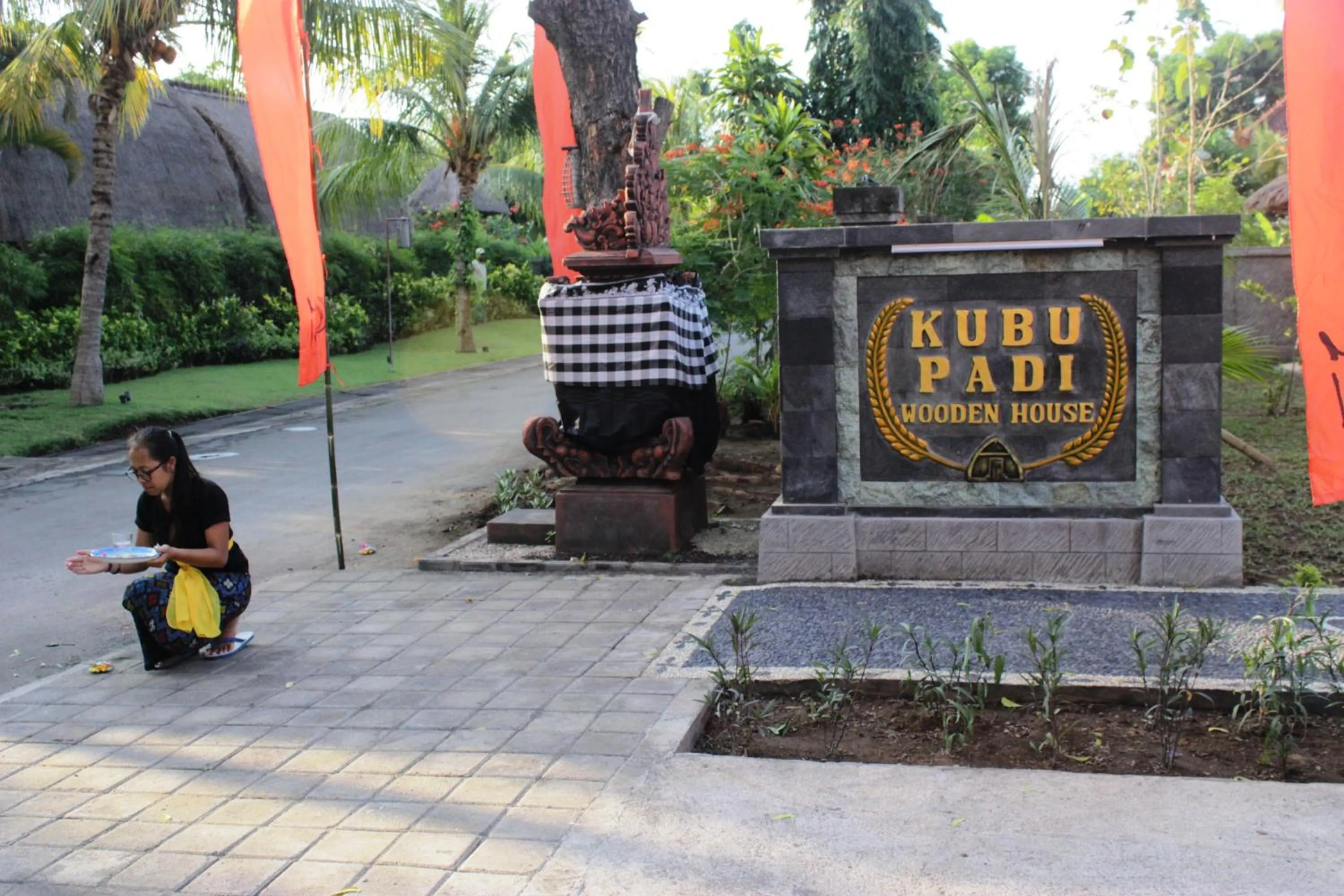 Property logo or sign in Kubu Padi Wooden House