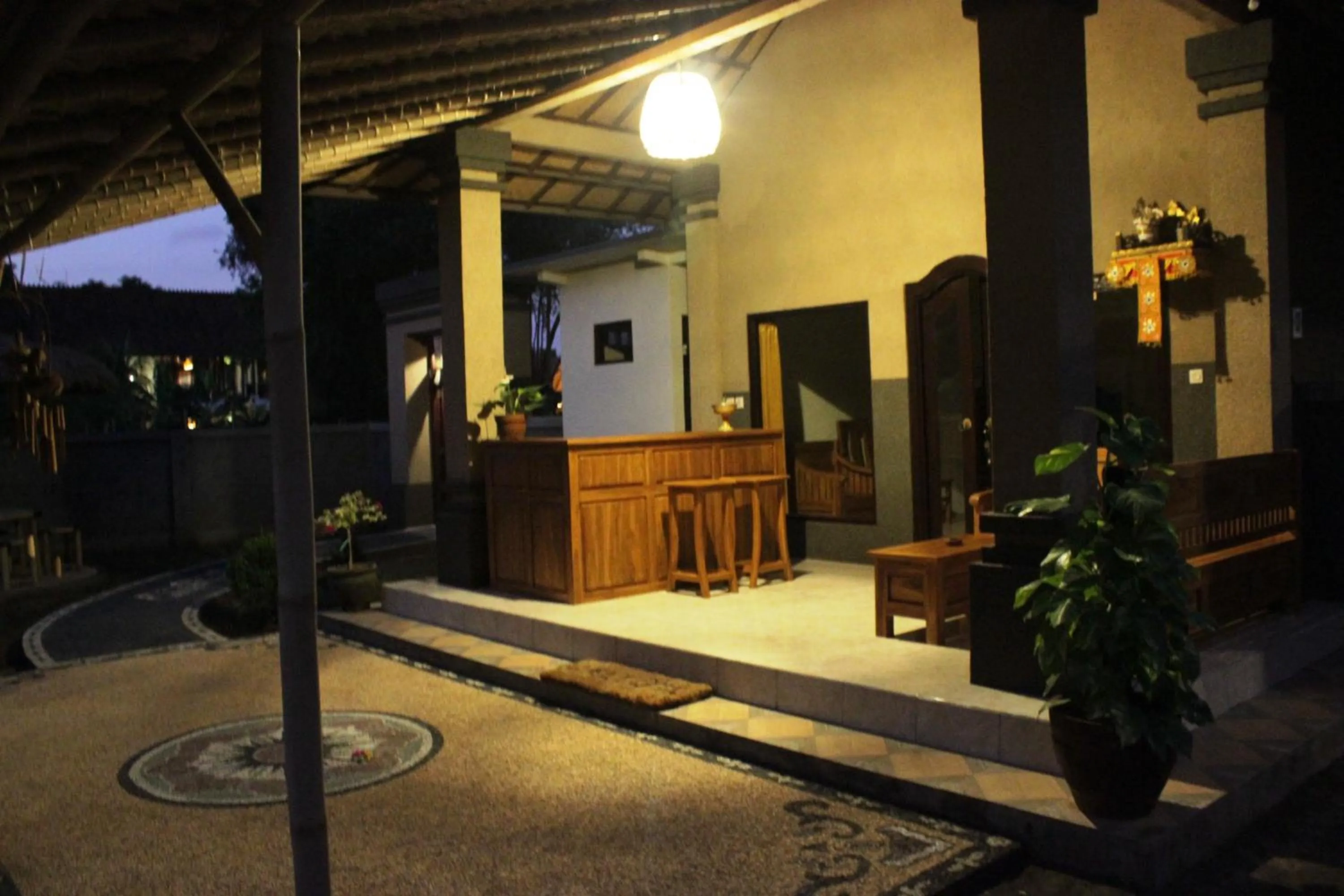 Lobby or reception in Kubu Padi Wooden House