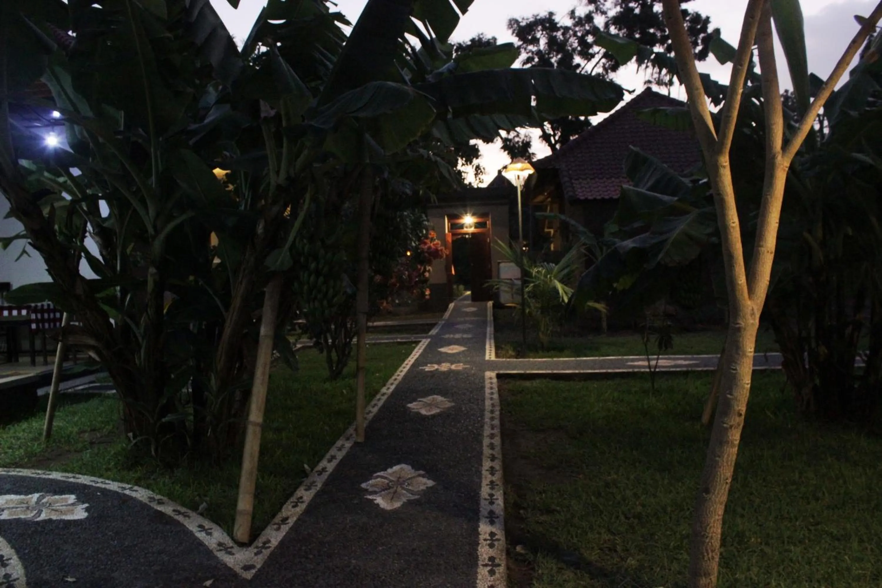 Garden in Kubu Padi Wooden House