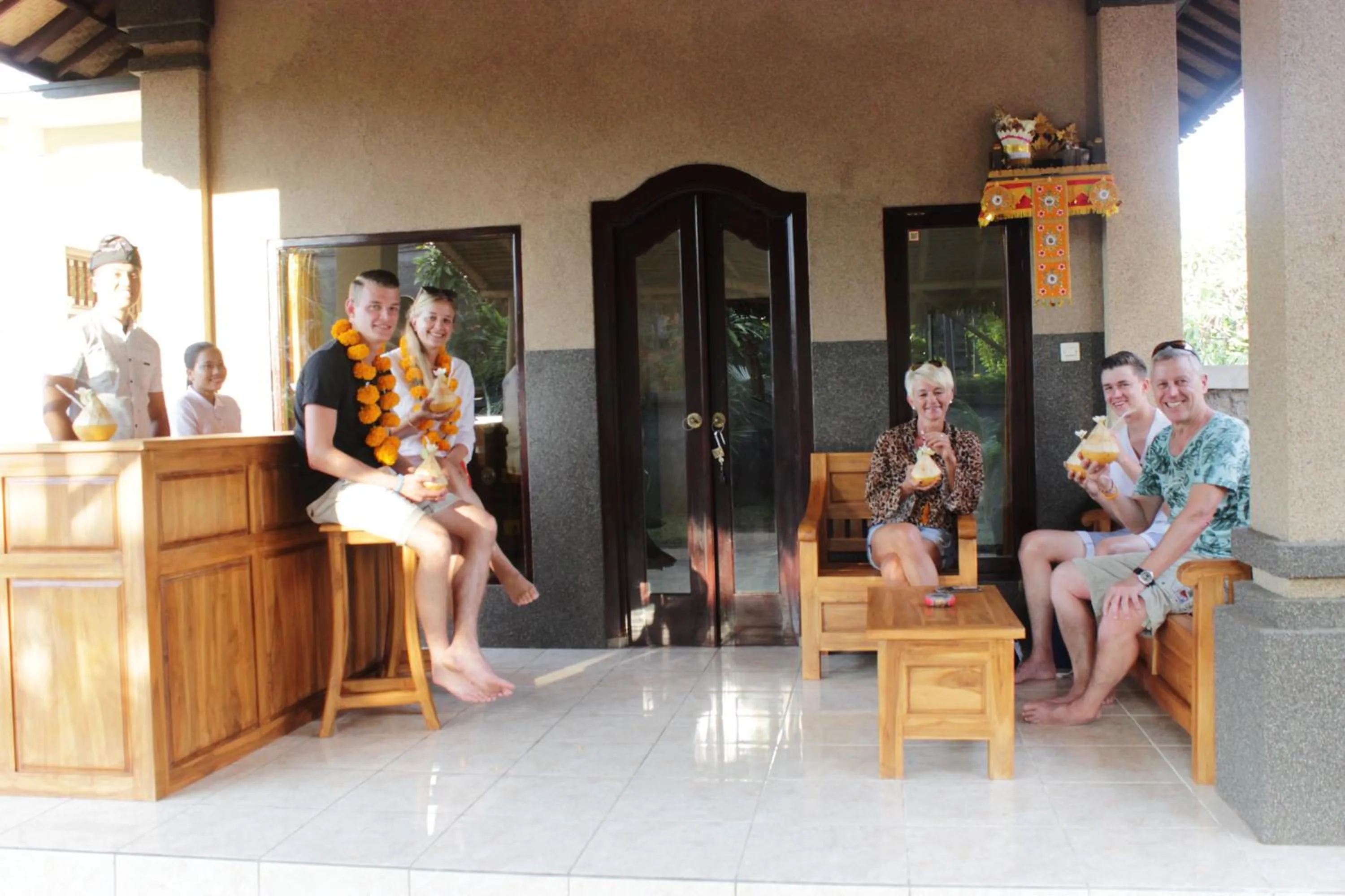 Staff in Kubu Padi Wooden House