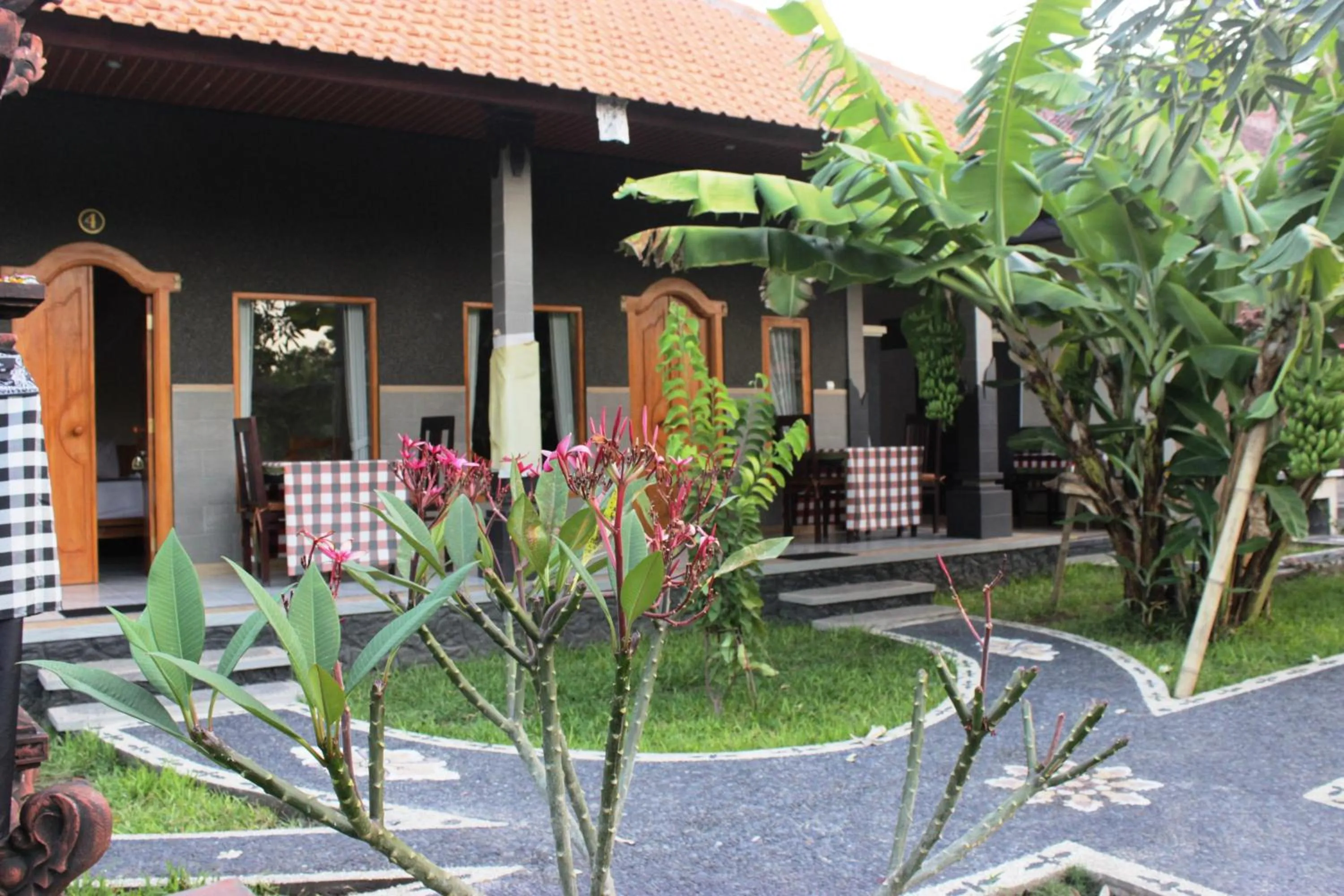 Garden in Kubu Padi Wooden House