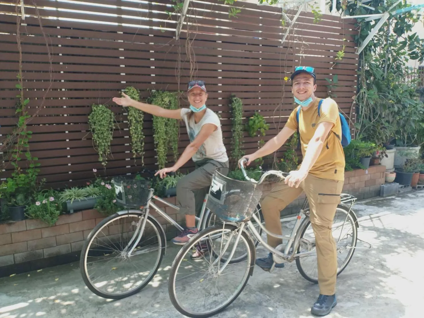 group of guests in Siri Guesthouse
