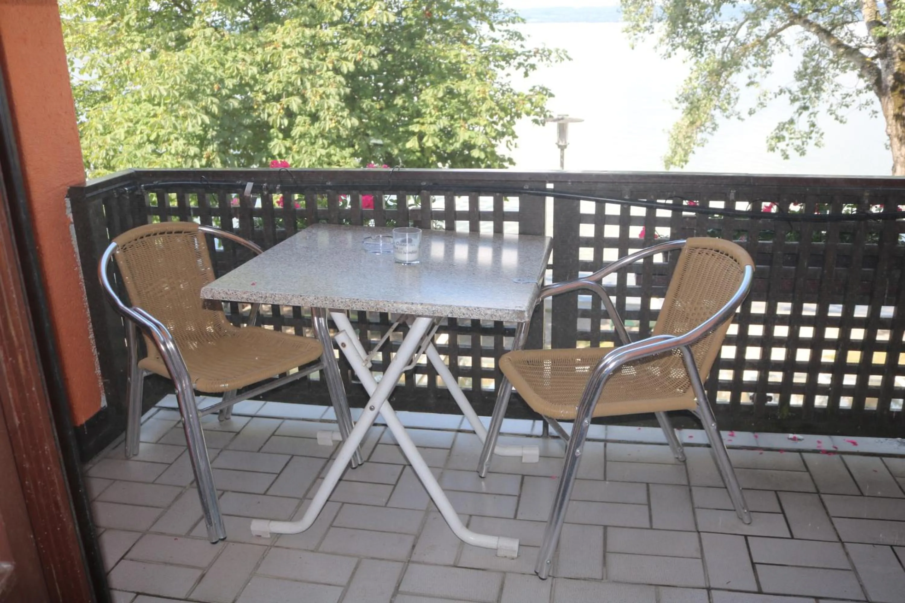 Balcony/Terrace in Seehotel Pegasus