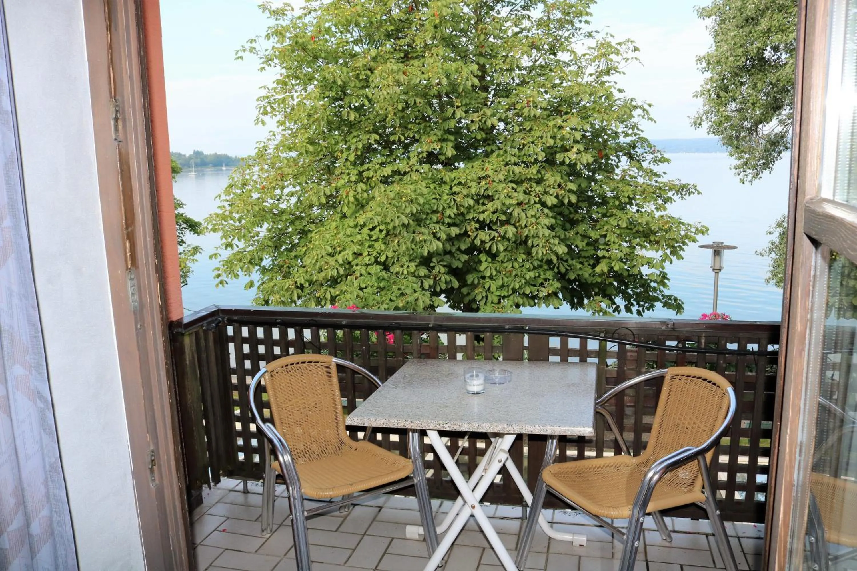 Balcony/Terrace in Seehotel Pegasus