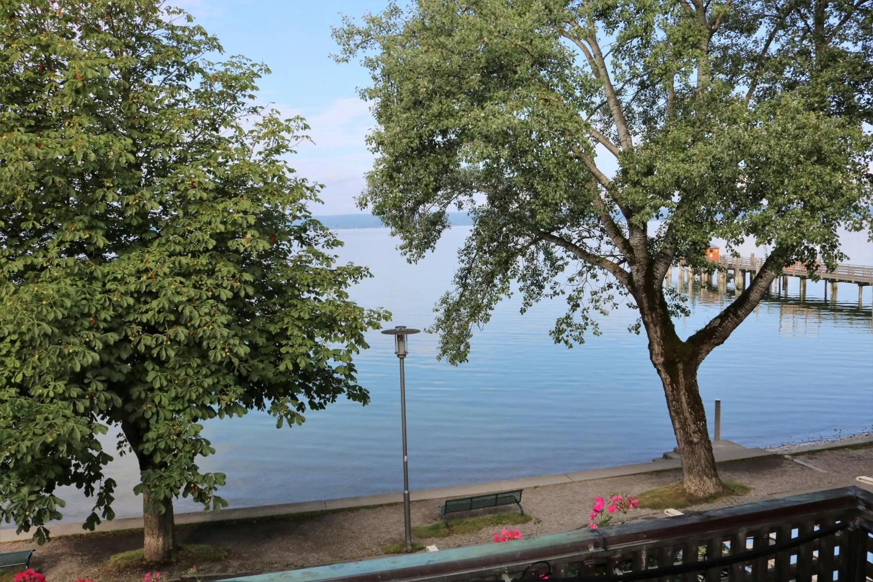Balcony/Terrace in Seehotel Pegasus
