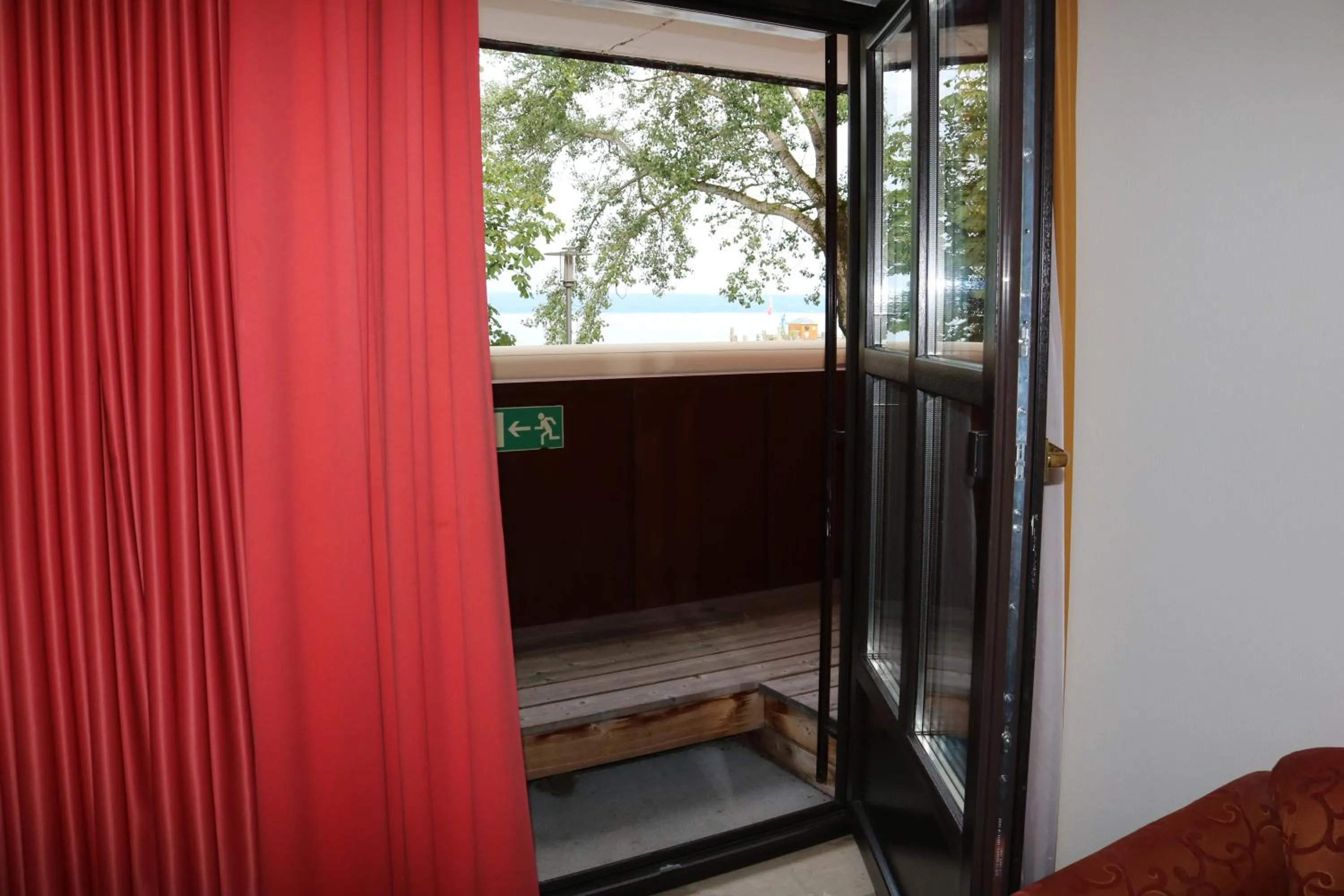 Balcony/Terrace in Seehotel Pegasus