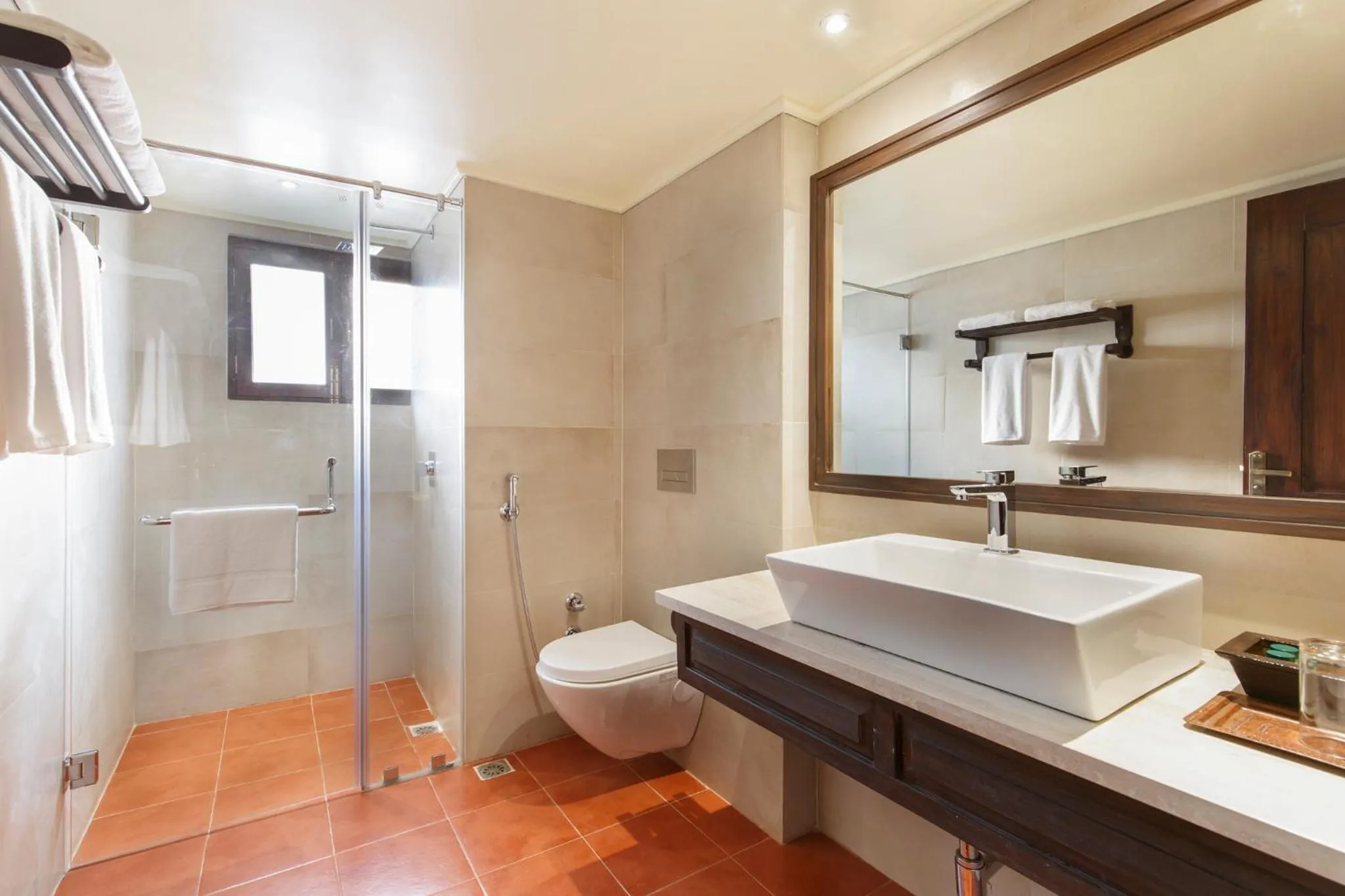 Shower in Hotel Thamel House - 6 km from Boudhanath Stupa, Kathmandu