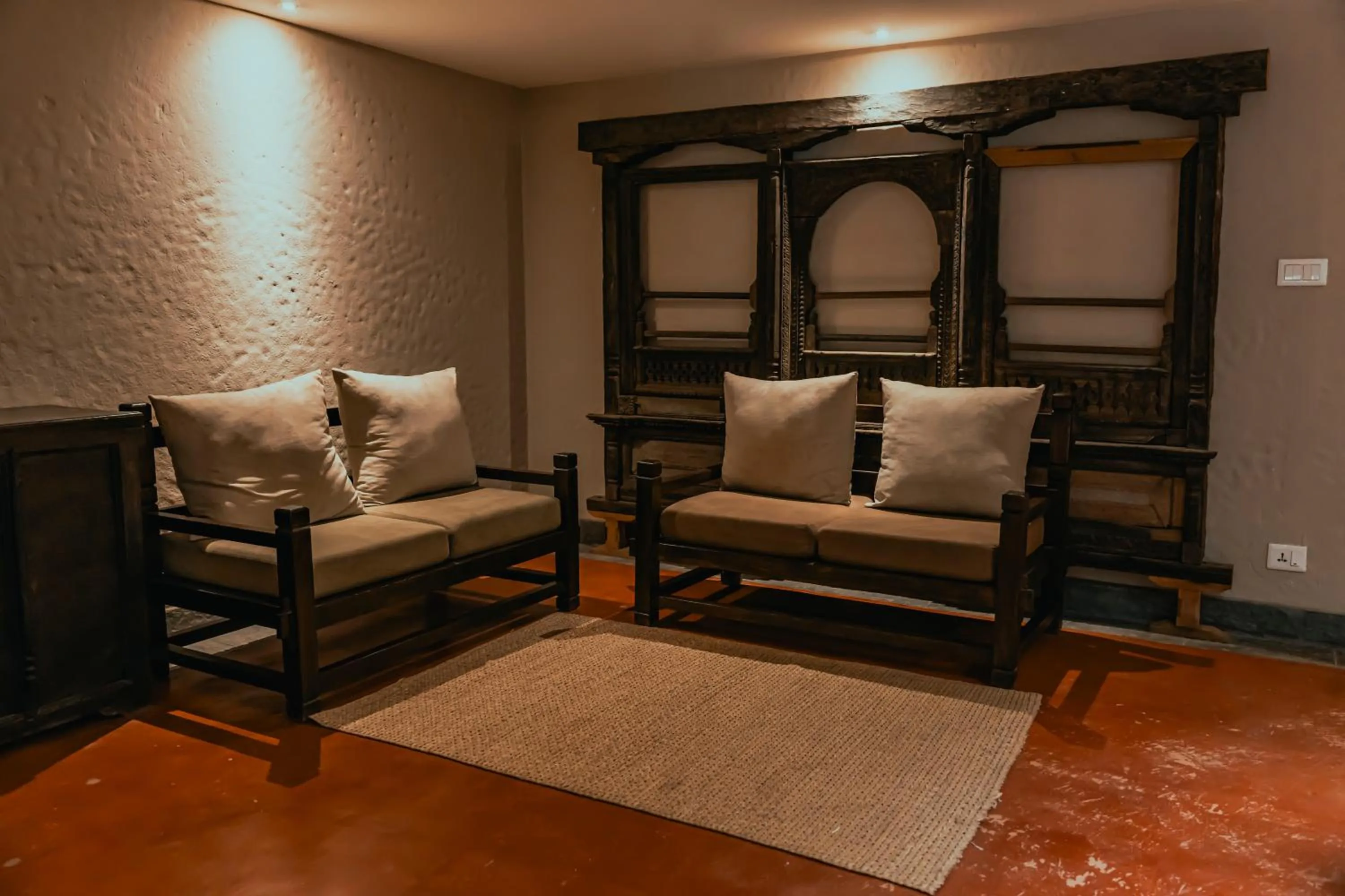 Lobby or reception in Hotel Thamel House - 6 km from Boudhanath Stupa, Kathmandu