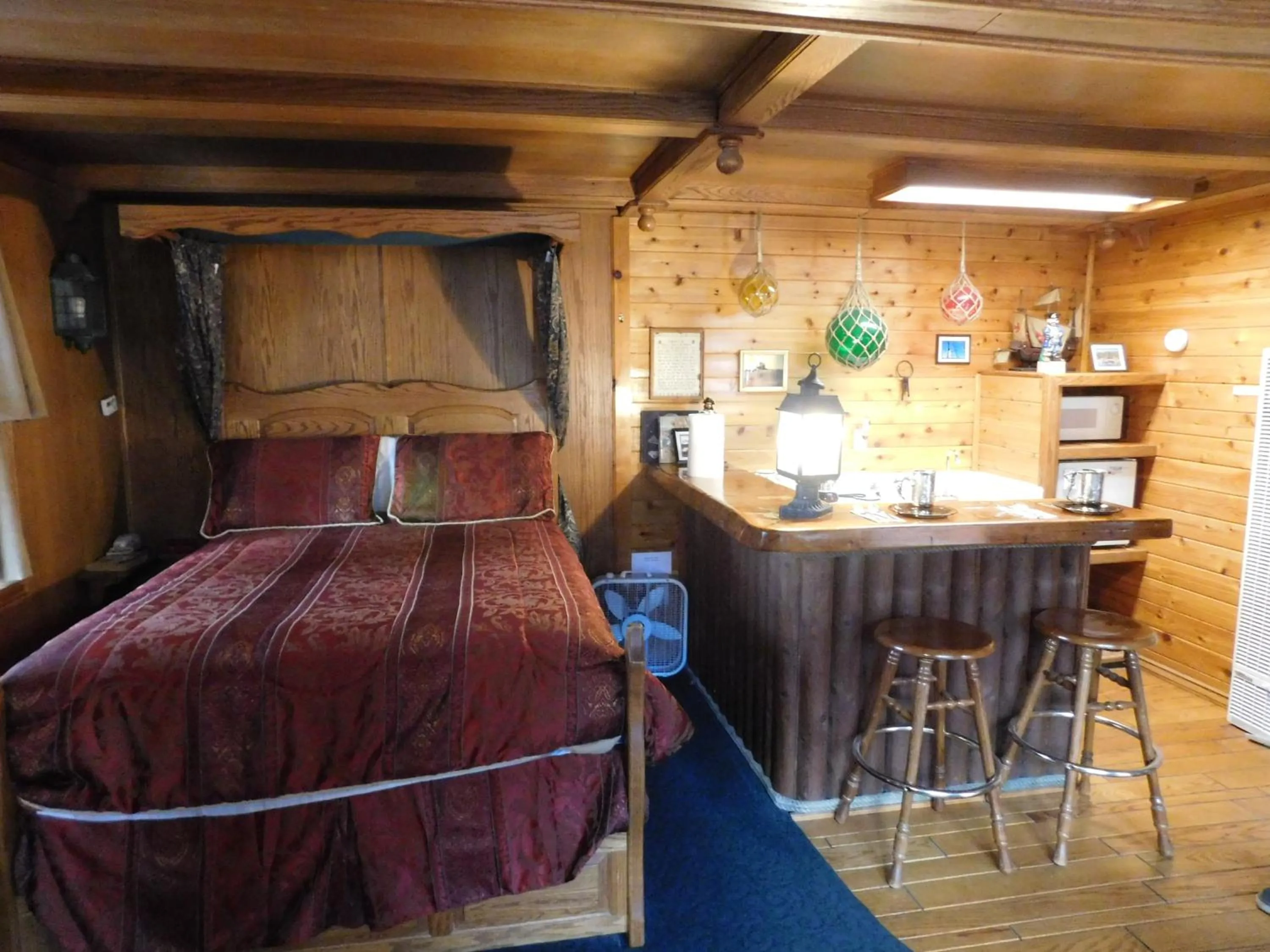 Bed in Castle Wood Theme Cottages- COUPLES ONLY