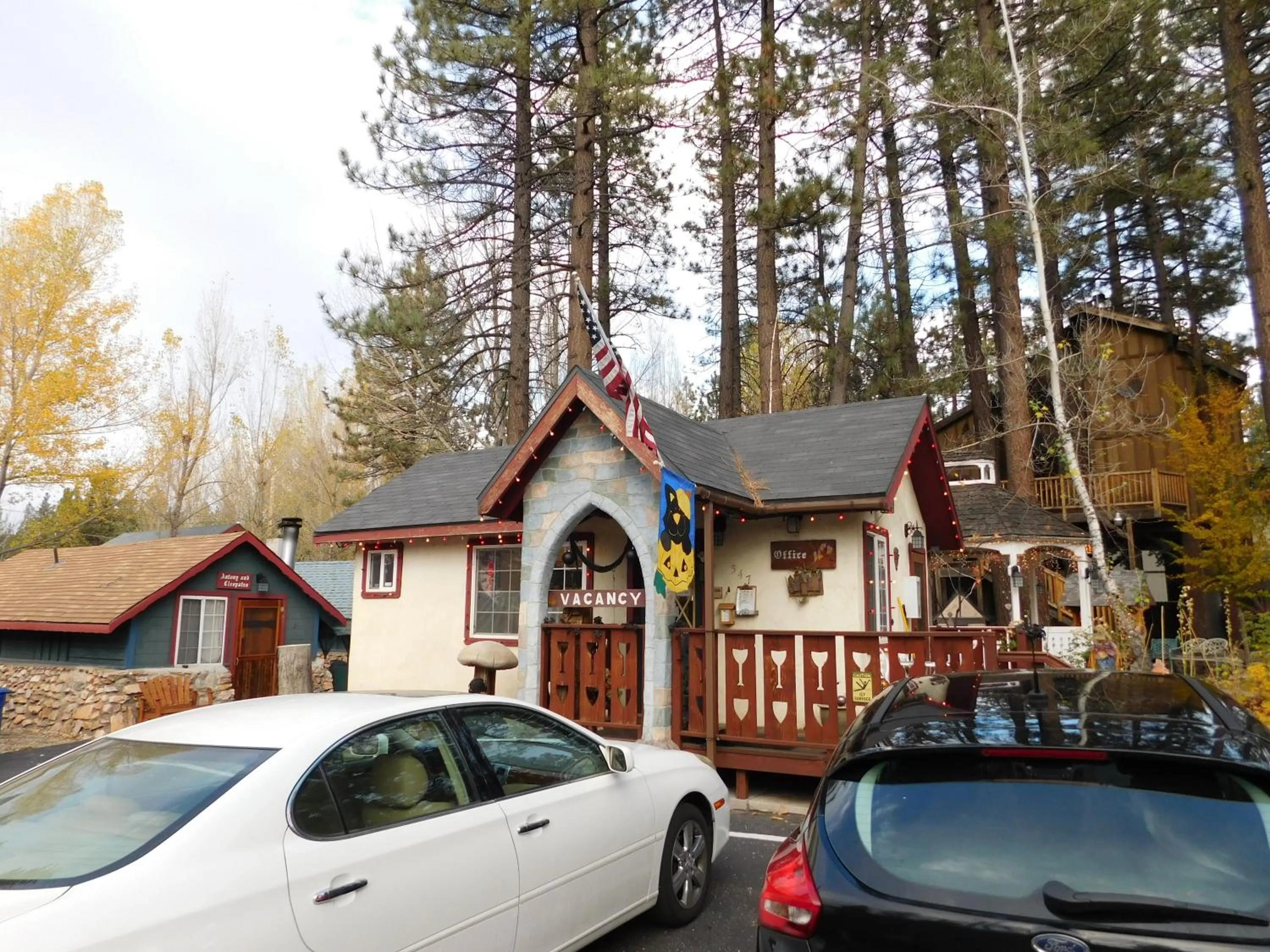 Property building in Castle Wood Theme Cottages- COUPLES ONLY