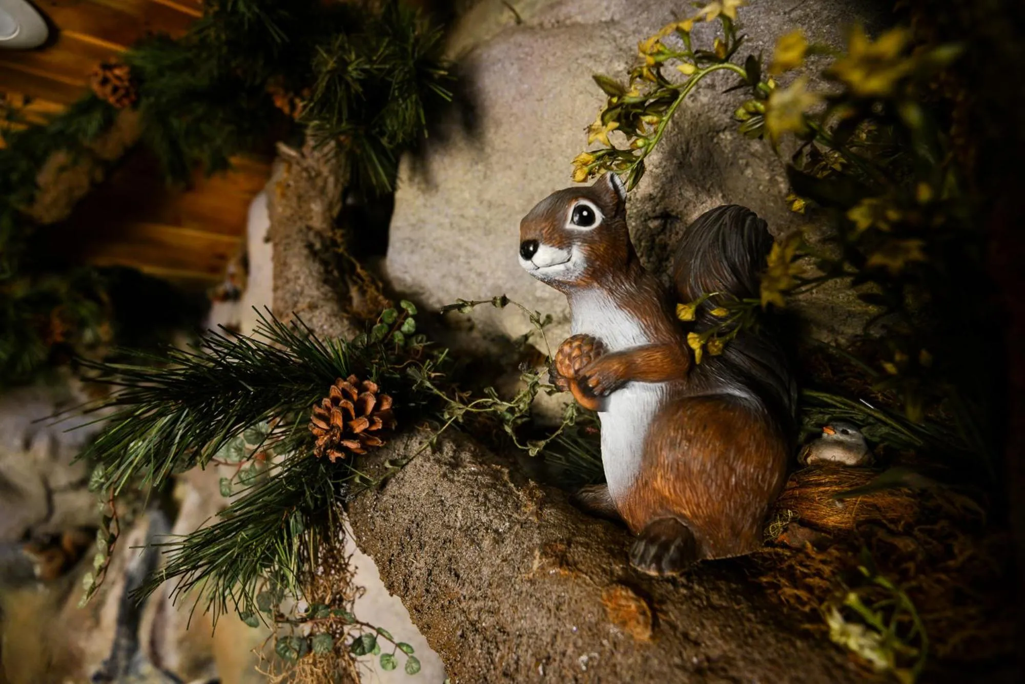 Decorative detail in Castle Wood Theme Cottages- COUPLES ONLY