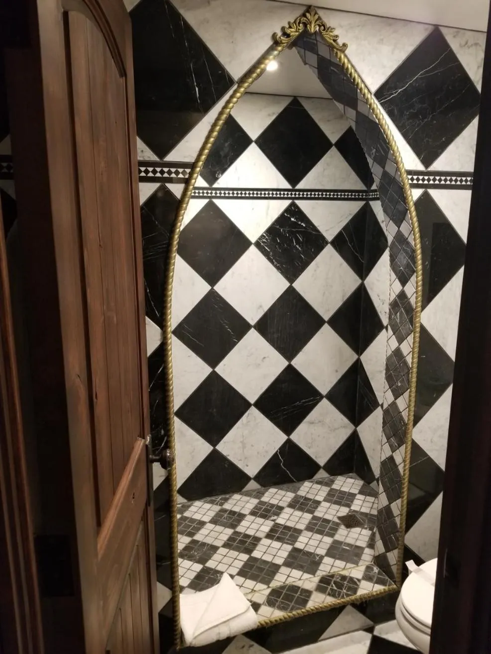 Shower in Castle Wood Theme Cottages- COUPLES ONLY